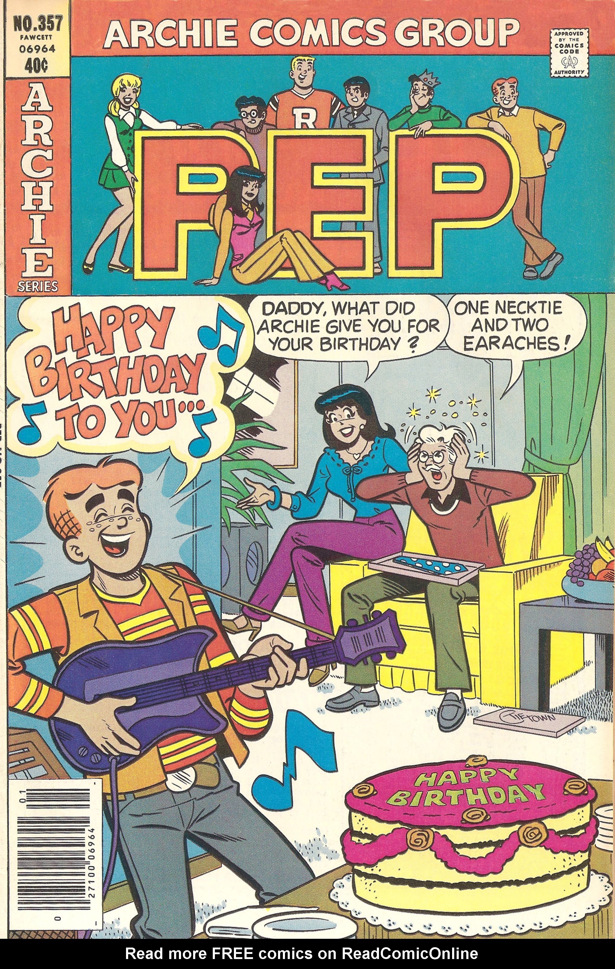 Read online Pep Comics comic -  Issue #357 - 1