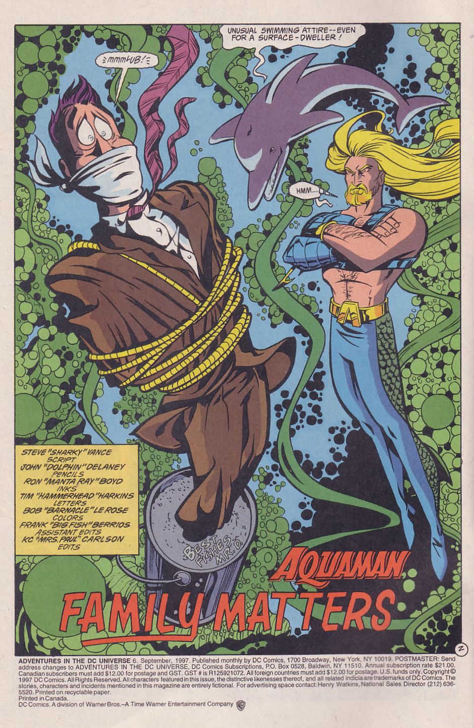 Read online Adventures in the DC Universe comic -  Issue #6 - 3