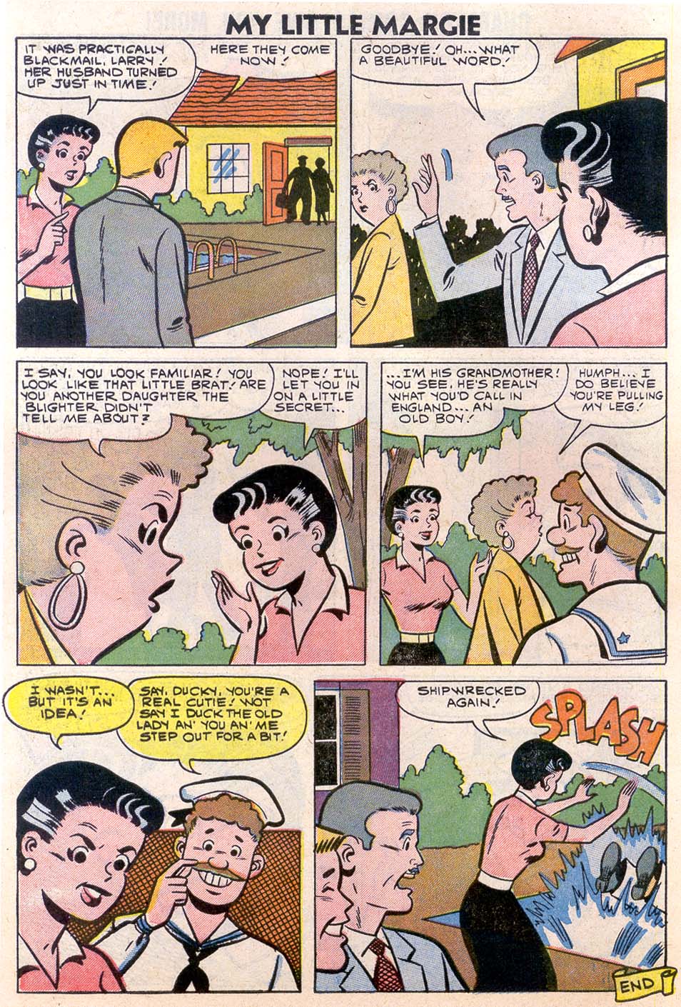 Read online My Little Margie (1954) comic -  Issue #30 - 11