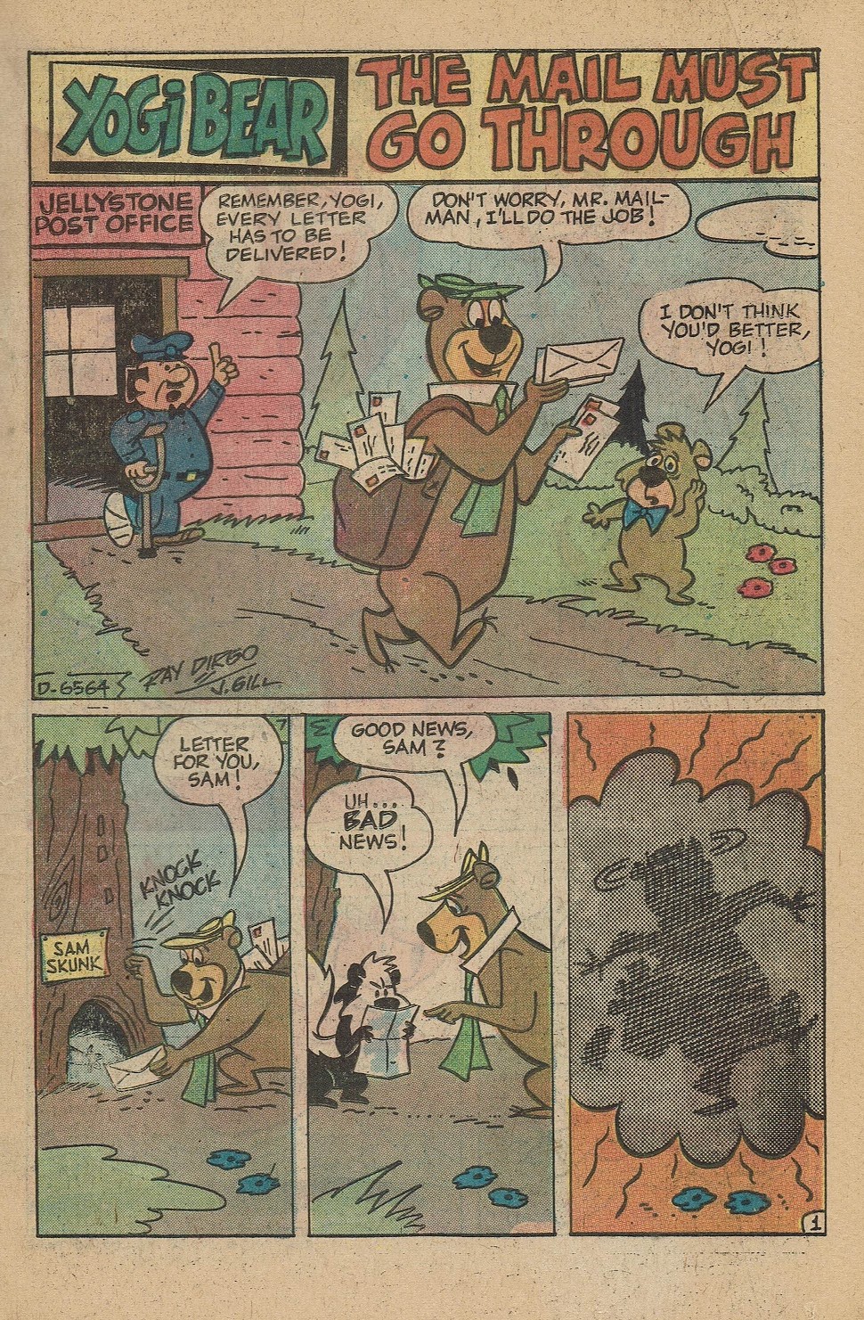 Read online Yogi Bear (1970) comic -  Issue #27 - 15