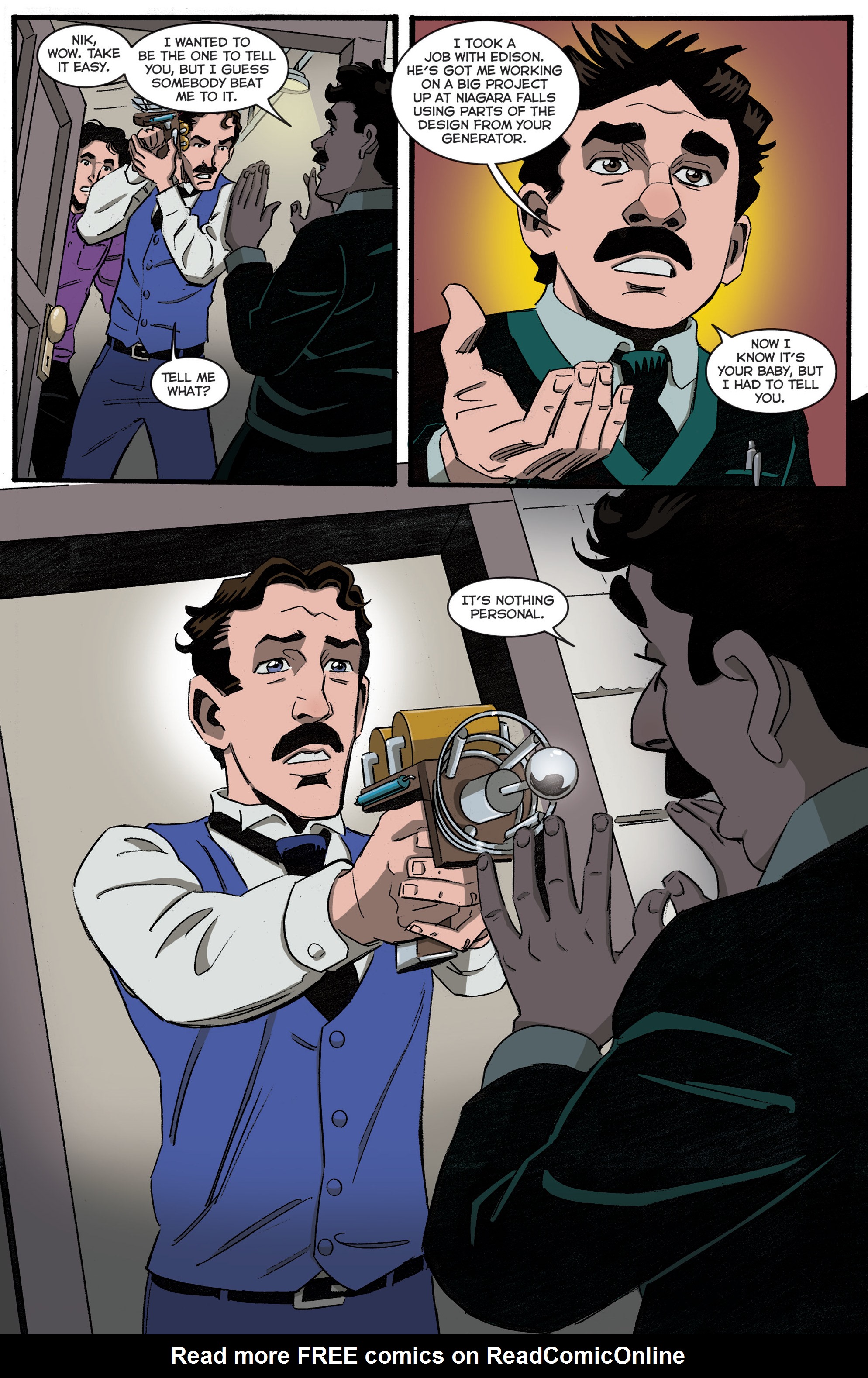 Read online Herald: Lovecraft & Tesla - Bundles of Joy comic -  Issue #1 - 22