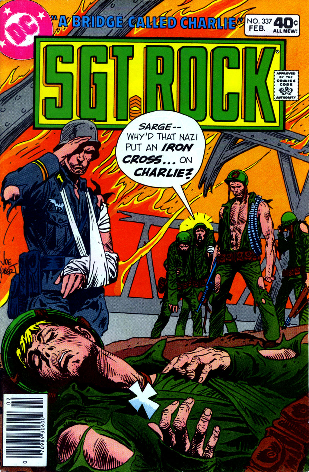 Read online Sgt. Rock comic -  Issue #337 - 1