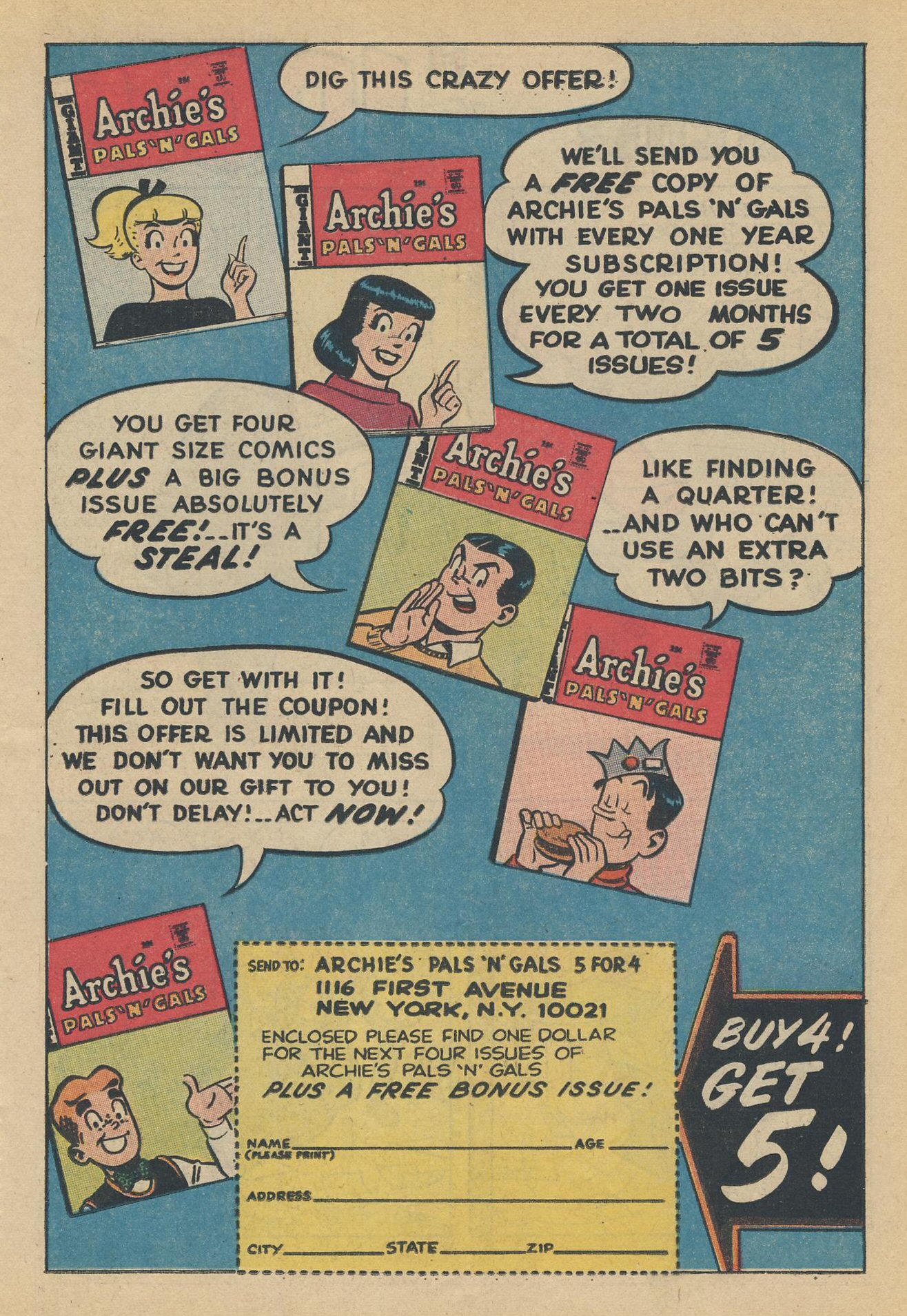 Read online Archie's Pals 'N' Gals (1952) comic -  Issue #63 - 27