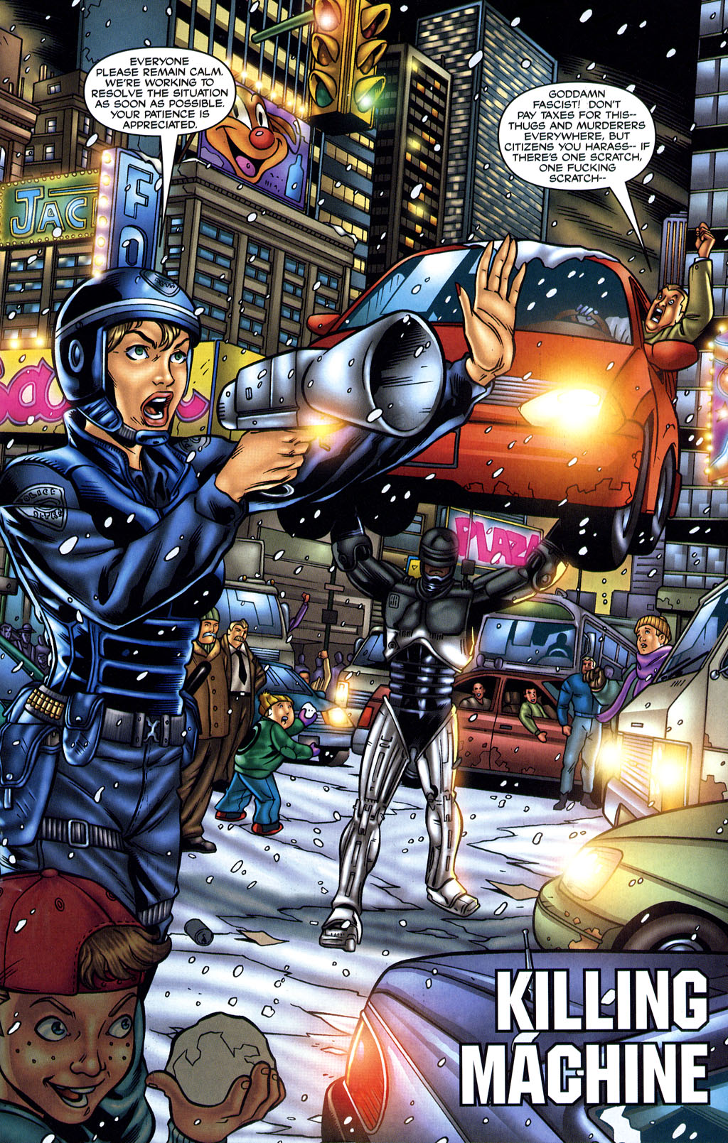 Read online Robocop: Killing Machine comic -  Issue # Full - 4