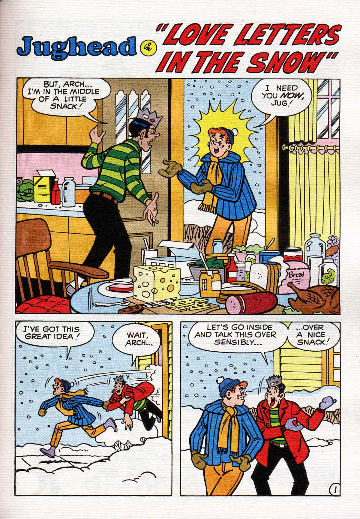 Read online Jughead's Double Digest Magazine comic -  Issue #100 - 102