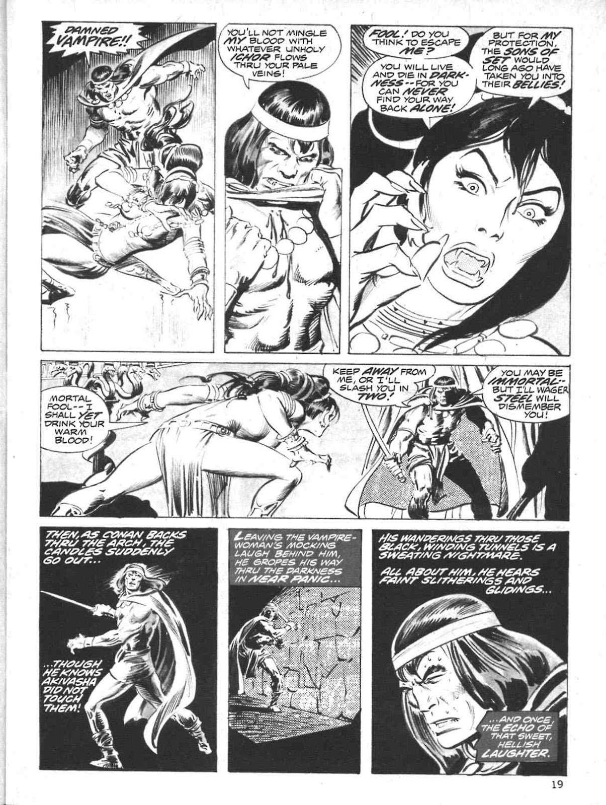 The Savage Sword Of Conan issue 10 - Page 19
