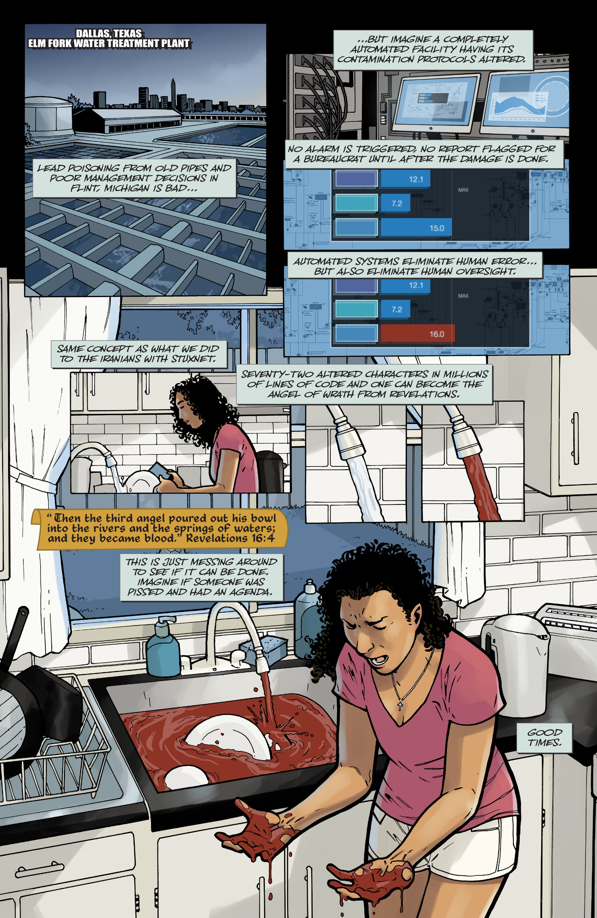 Read online Think Tank: Creative Destruction comic -  Issue #1 - 8