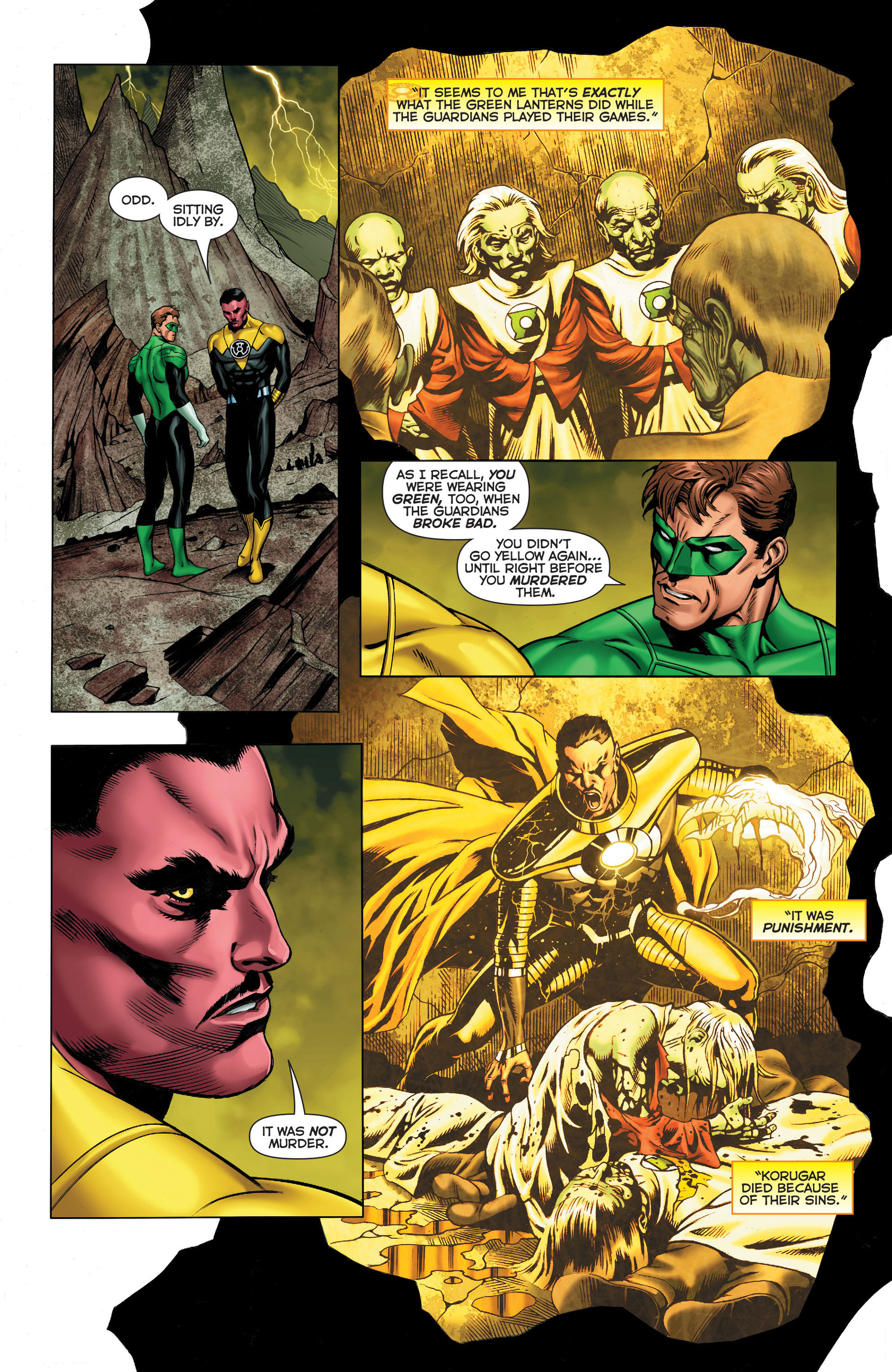 Read online Sinestro comic -  Issue #5 - 8