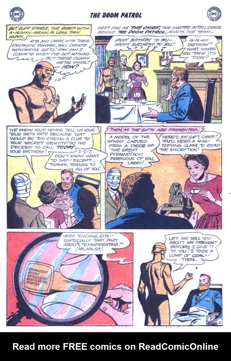 Read online Doom Patrol (1964) comic -  Issue #86 - 6