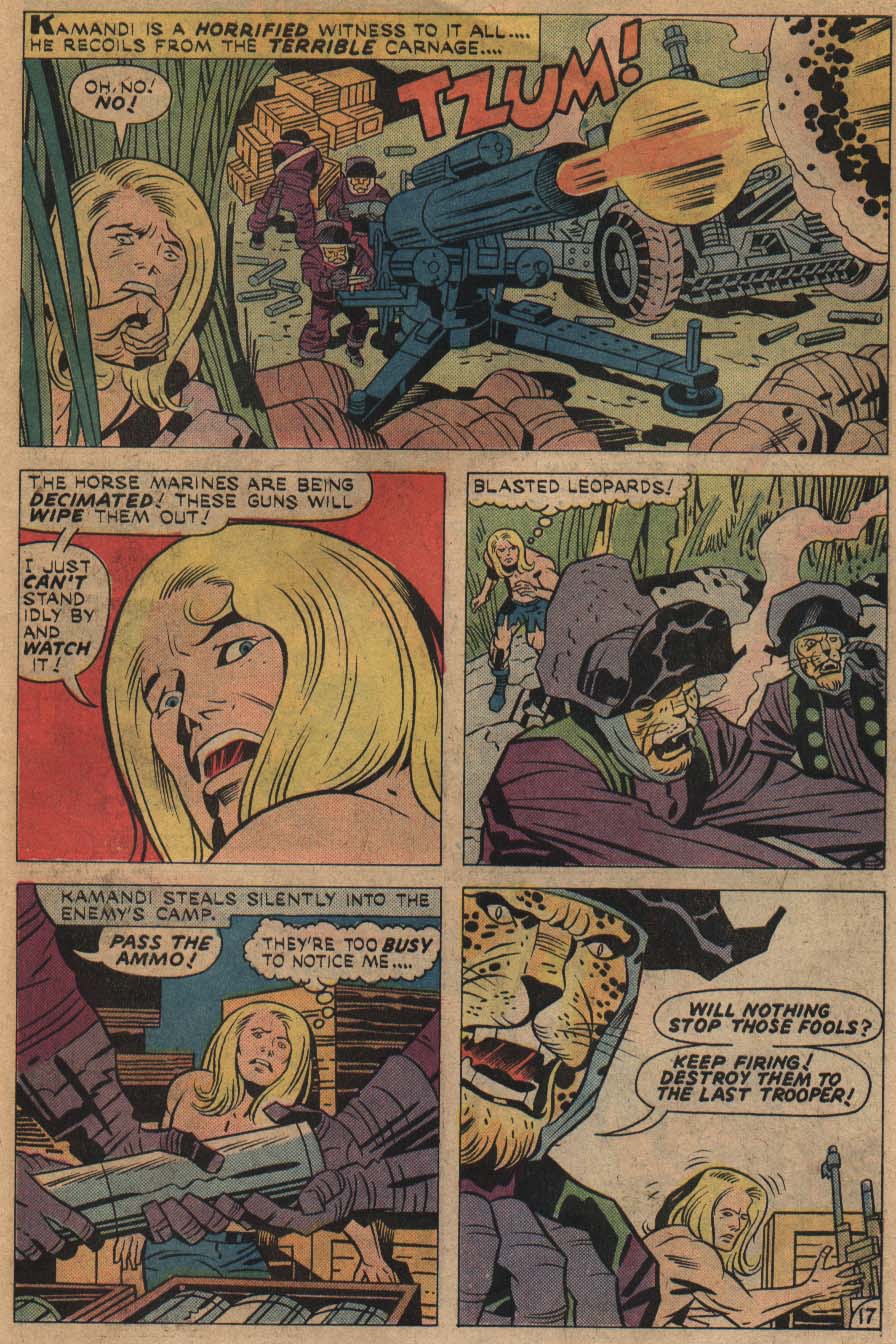 Read online Kamandi, The Last Boy On Earth comic -  Issue #28 - 21