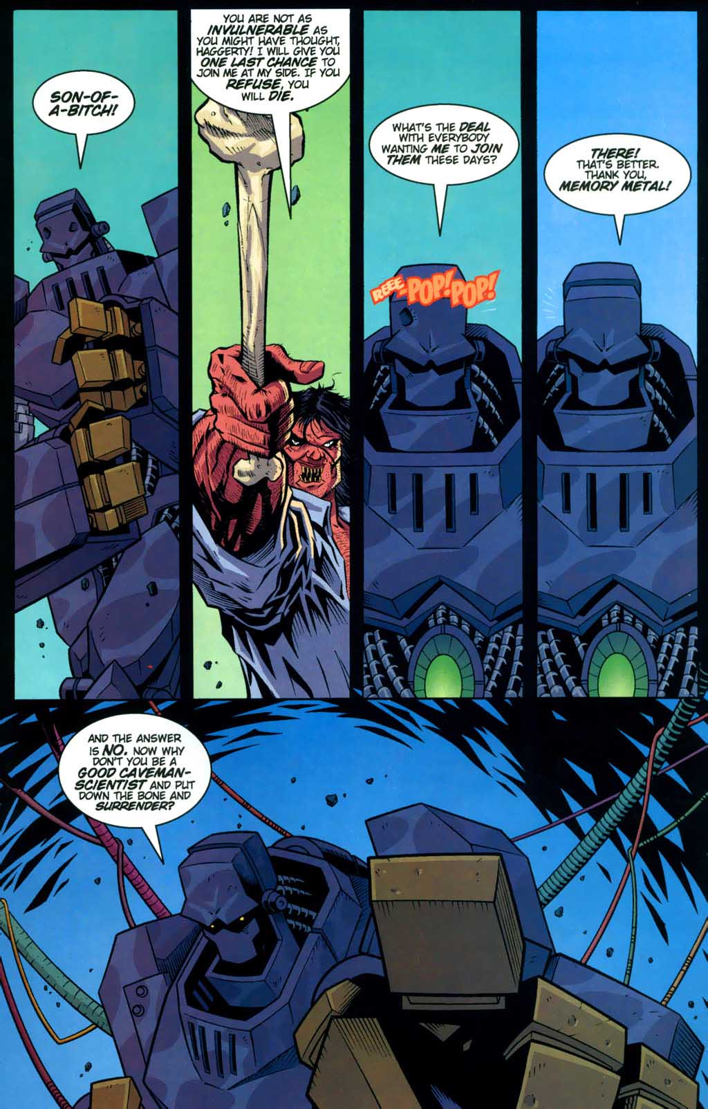 Read online Fused comic -  Issue #4 - 6