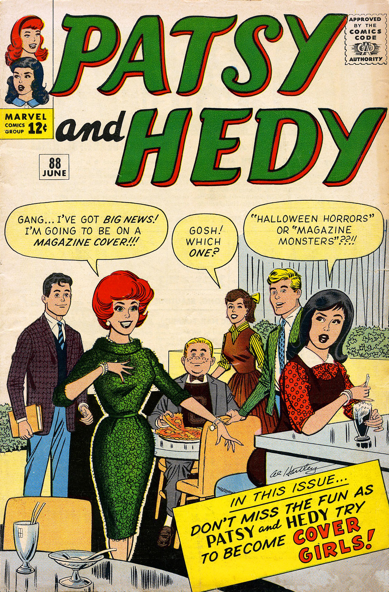 Read online Patsy and Hedy comic -  Issue #88 - 1