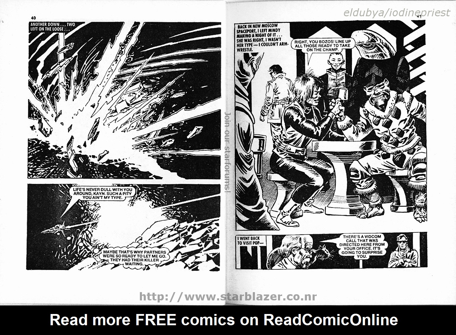Read online Starblazer comic -  Issue #219 - 22