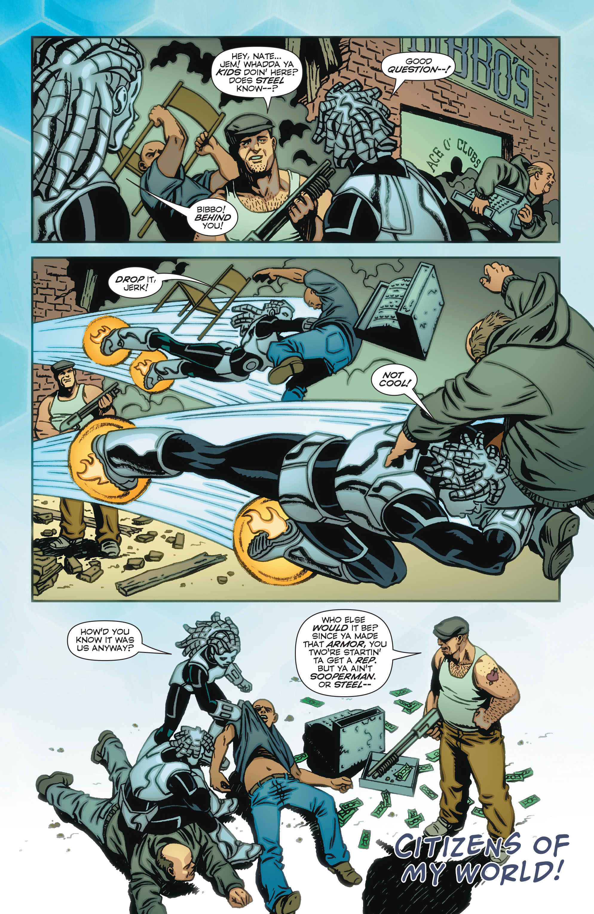 Read online Convergence Superman: Man of Steel comic -  Issue #1 - 10
