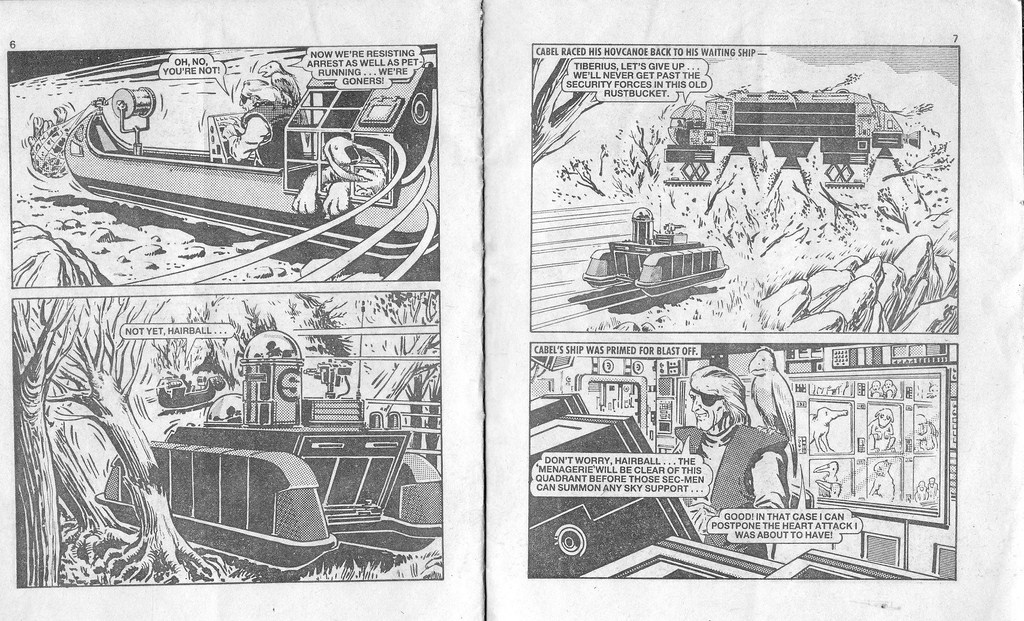 Read online Starblazer comic -  Issue #194 - 4