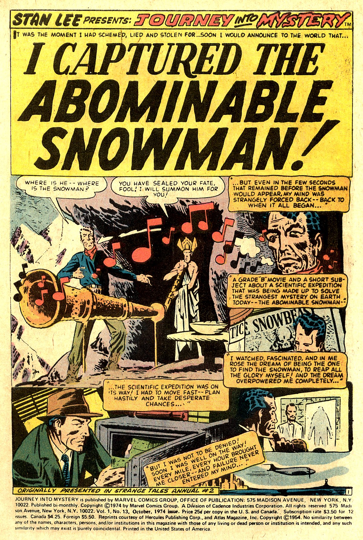 Read online Journey Into Mystery (1972) comic -  Issue #13 - 3