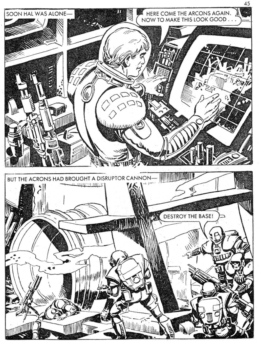 Read online Starblazer comic -  Issue #159 - 45