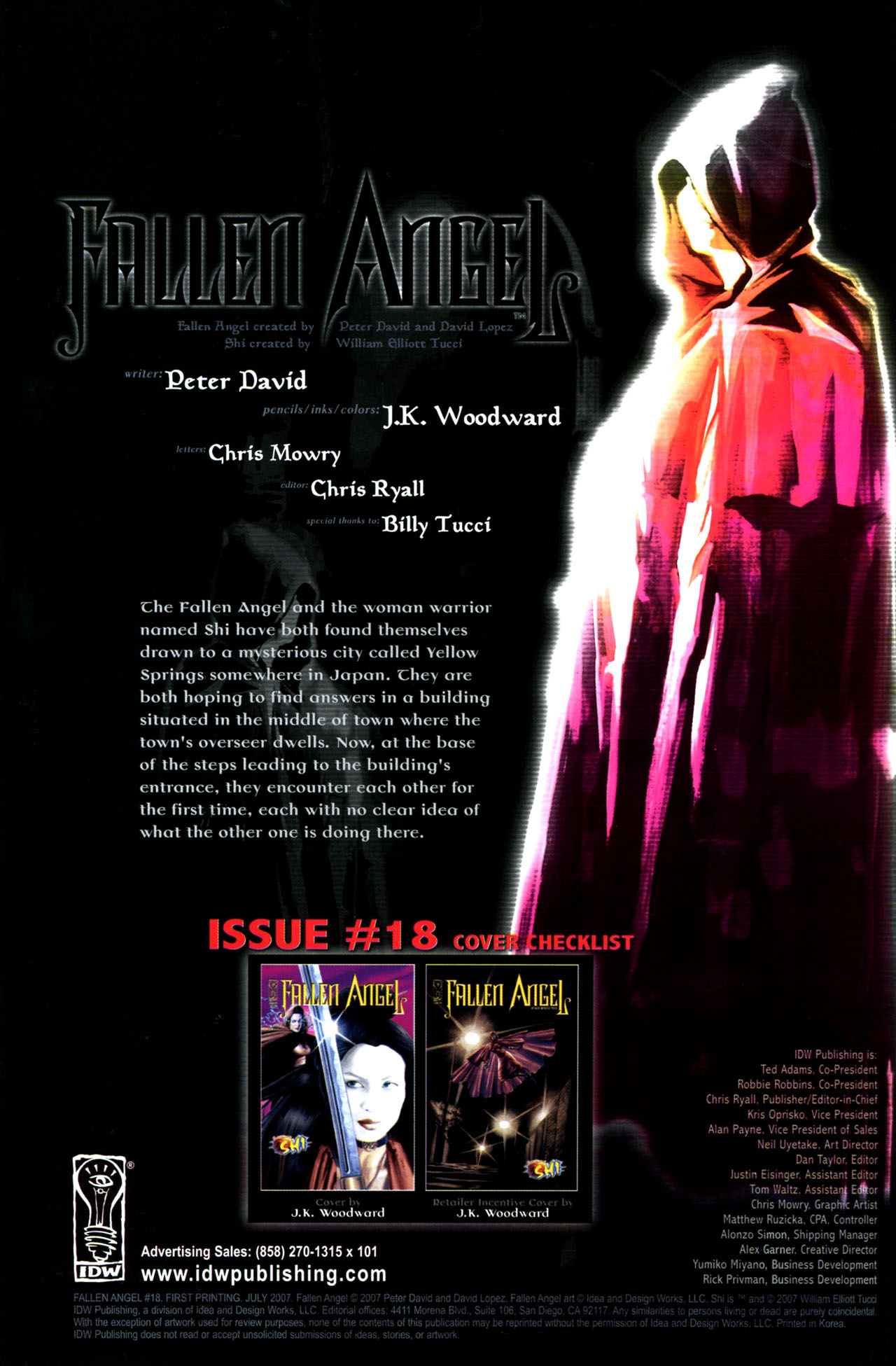 Read online Fallen Angel comic -  Issue #18 - 2