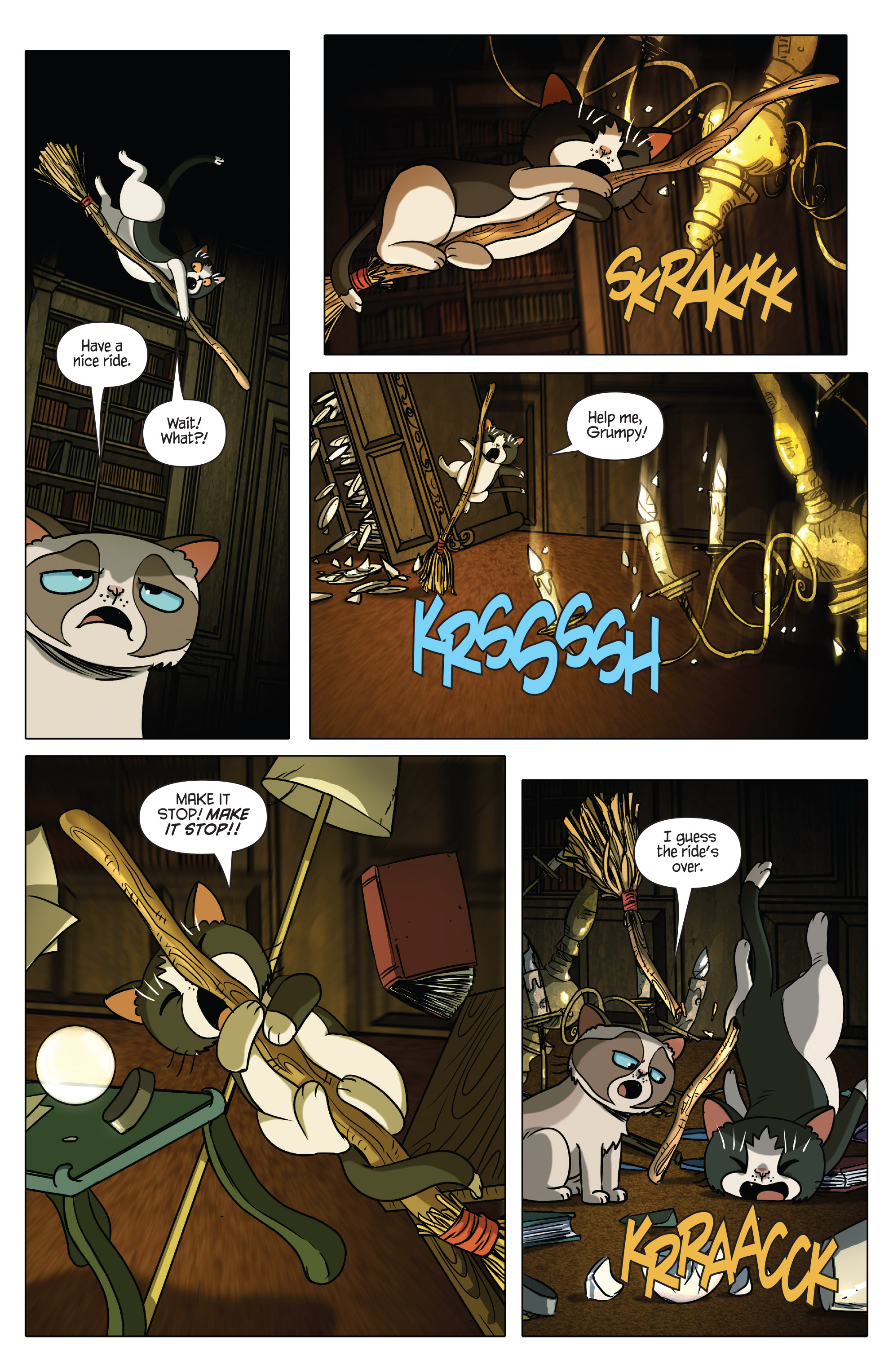 Read online Grumpy Cat & Pokey comic -  Issue #6 - 17