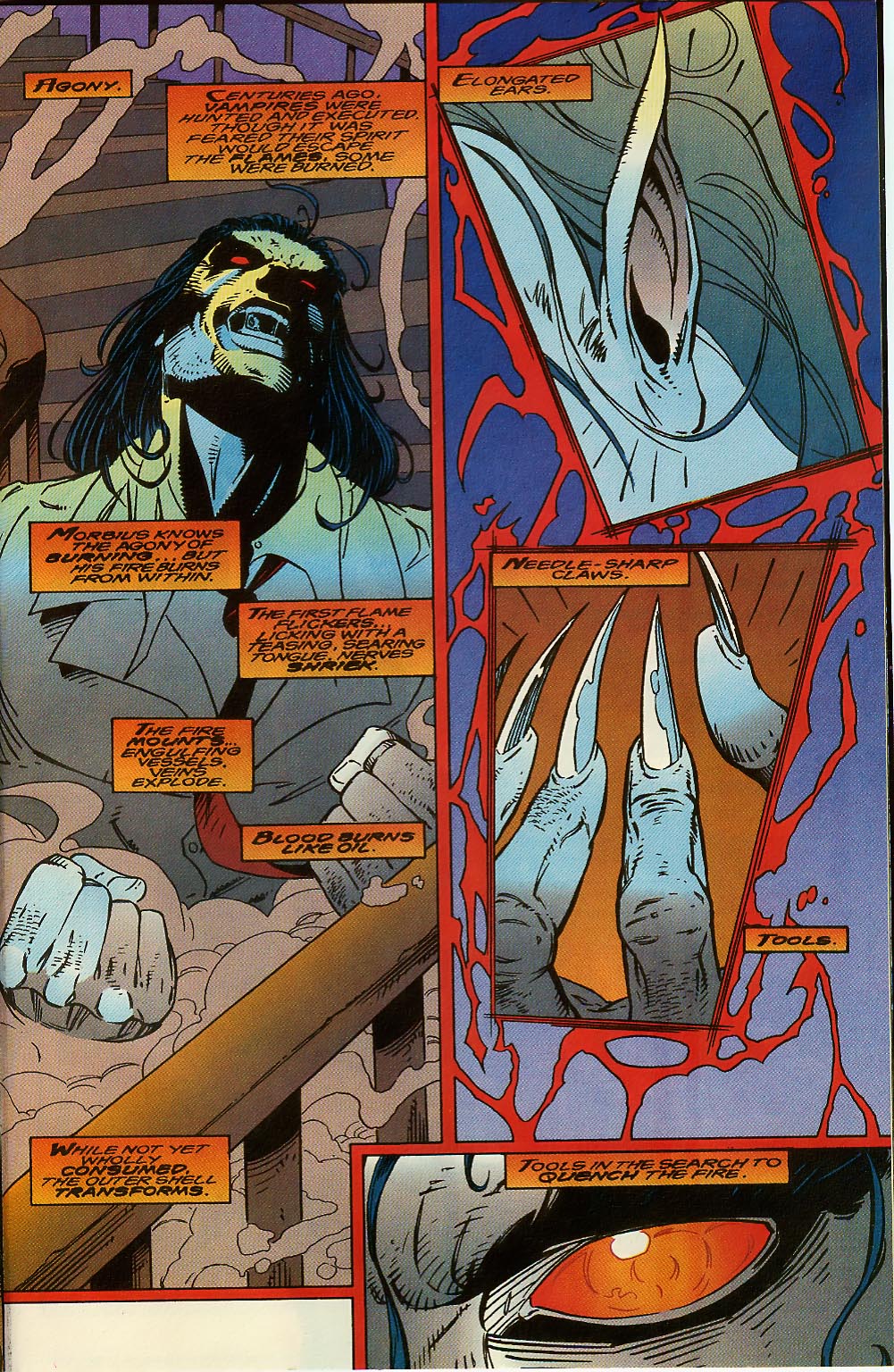 Read online Morbius: The Living Vampire (1992) comic -  Issue #32 - 18