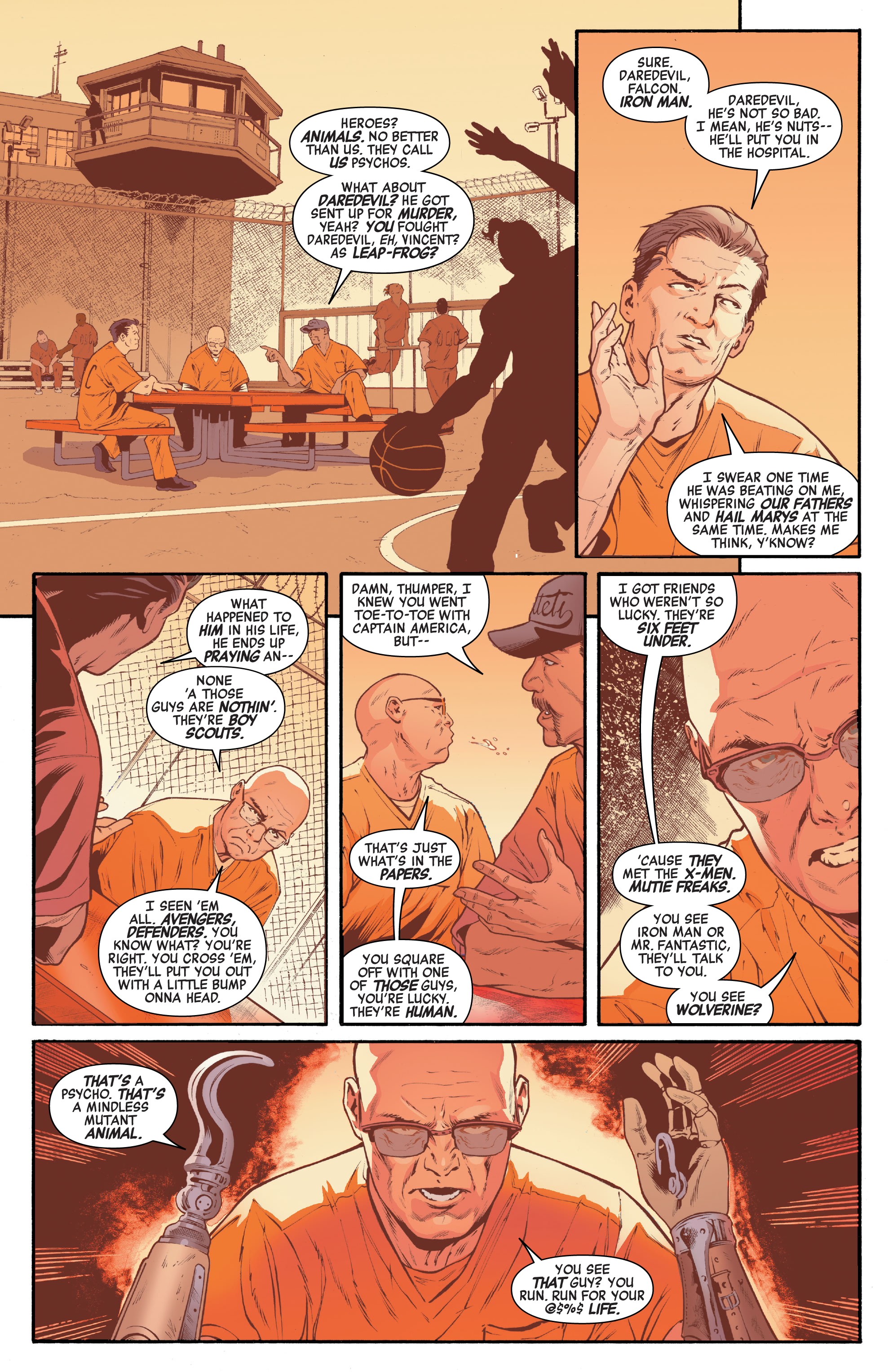 Read online Murderworld: Wolverine comic -  Issue #1 - 9