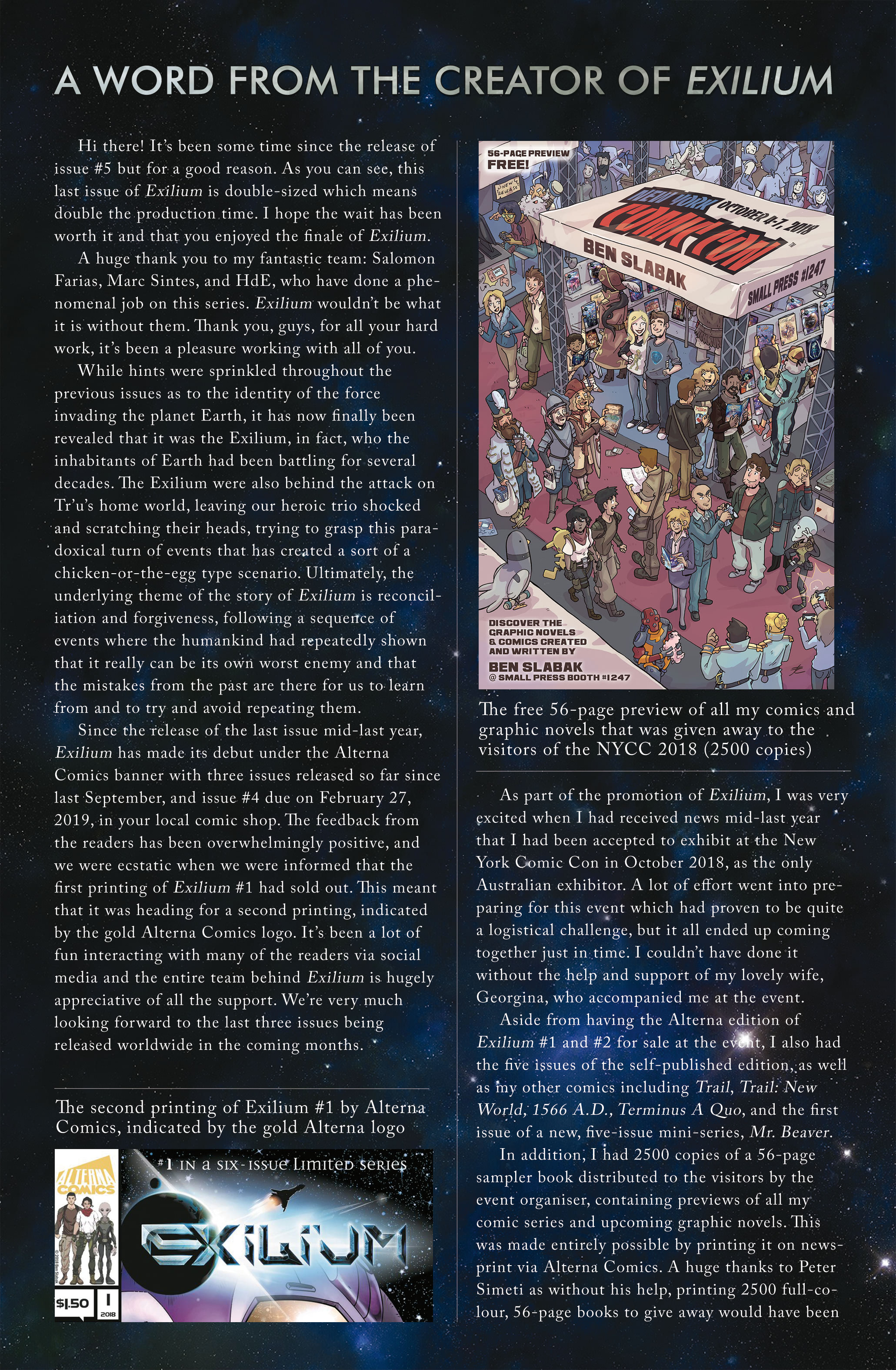 Read online Exilium comic -  Issue #6 - 51