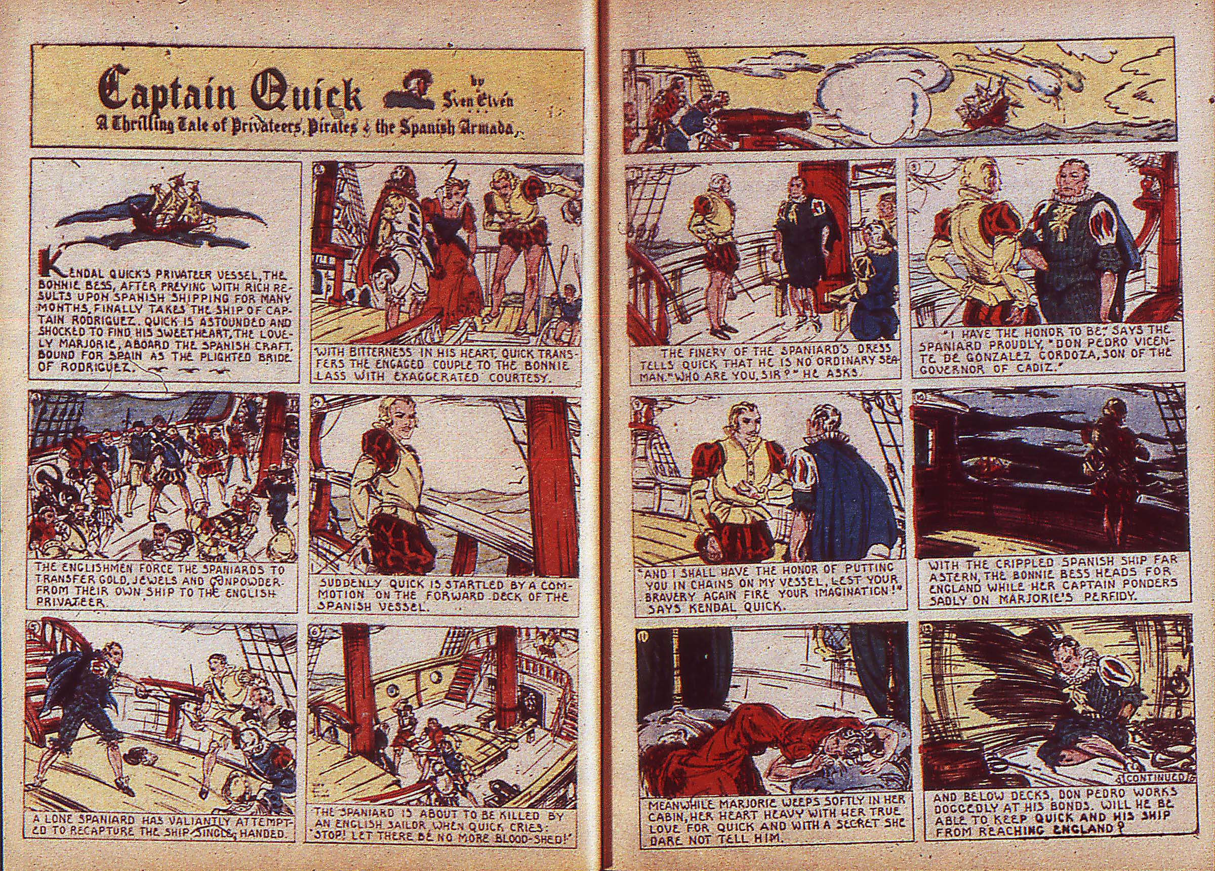 Read online Adventure Comics (1938) comic -  Issue #5 - 7