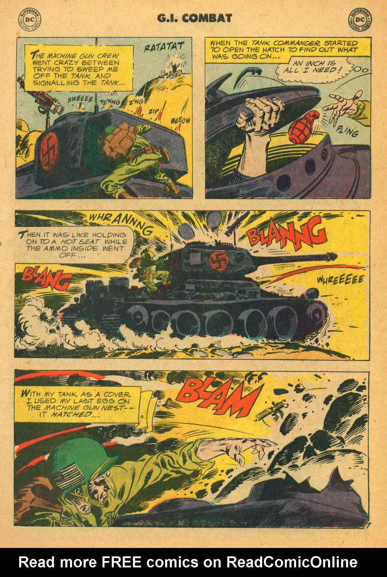 Read online G.I. Combat (1952) comic -  Issue #62 - 9
