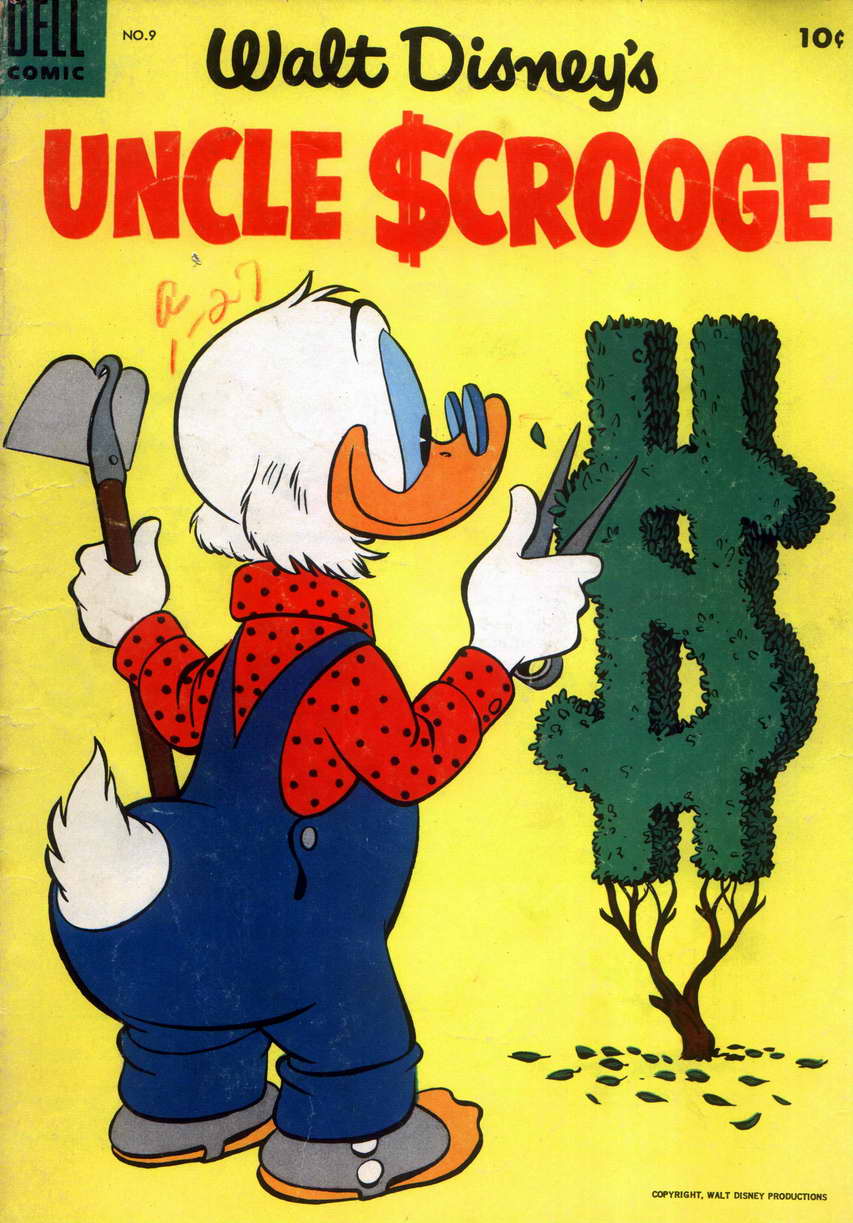 Read online Uncle Scrooge (1953) comic -  Issue #9 - 1
