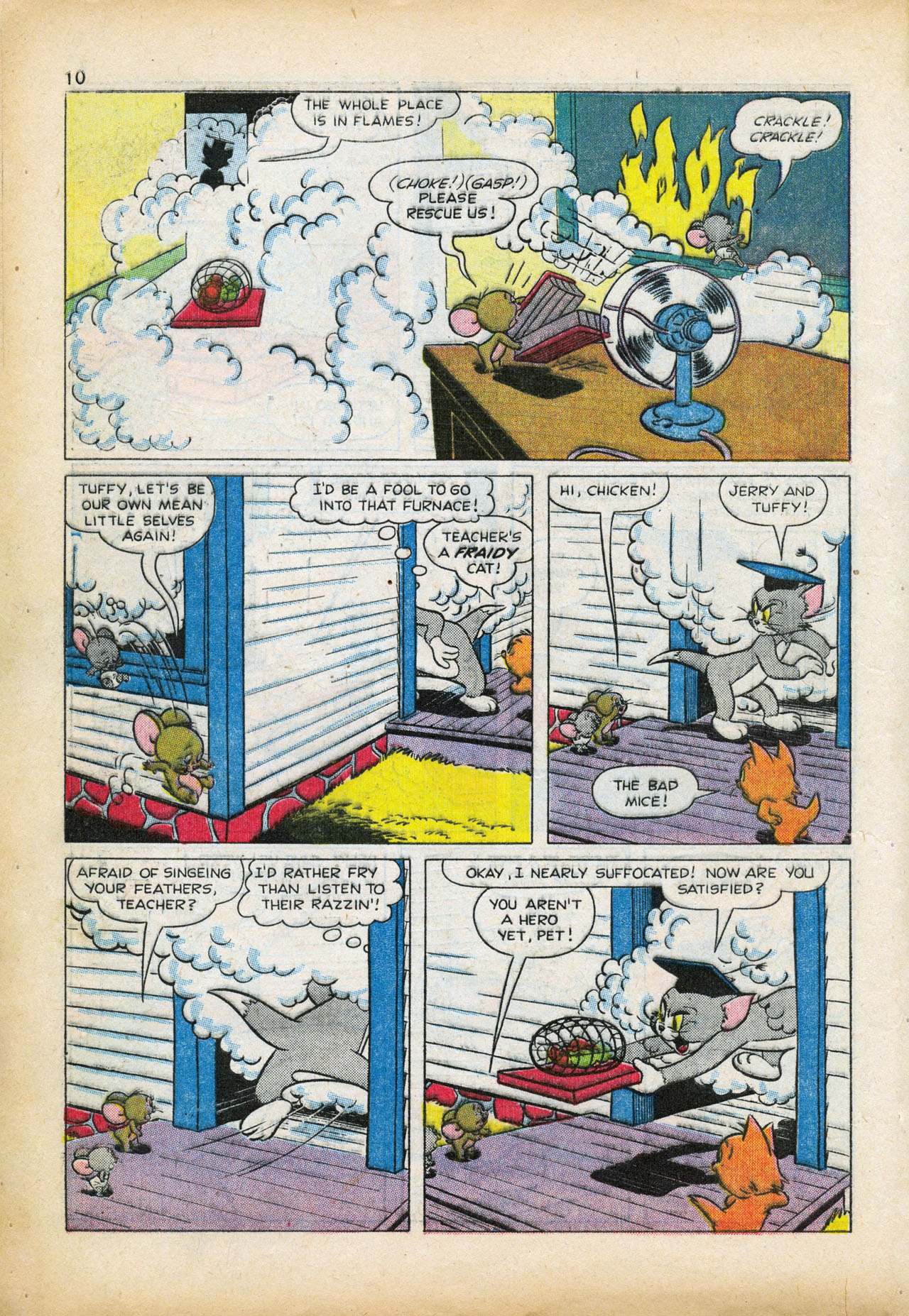 Read online Tom & Jerry's Back to School comic -  Issue # TPB - 12