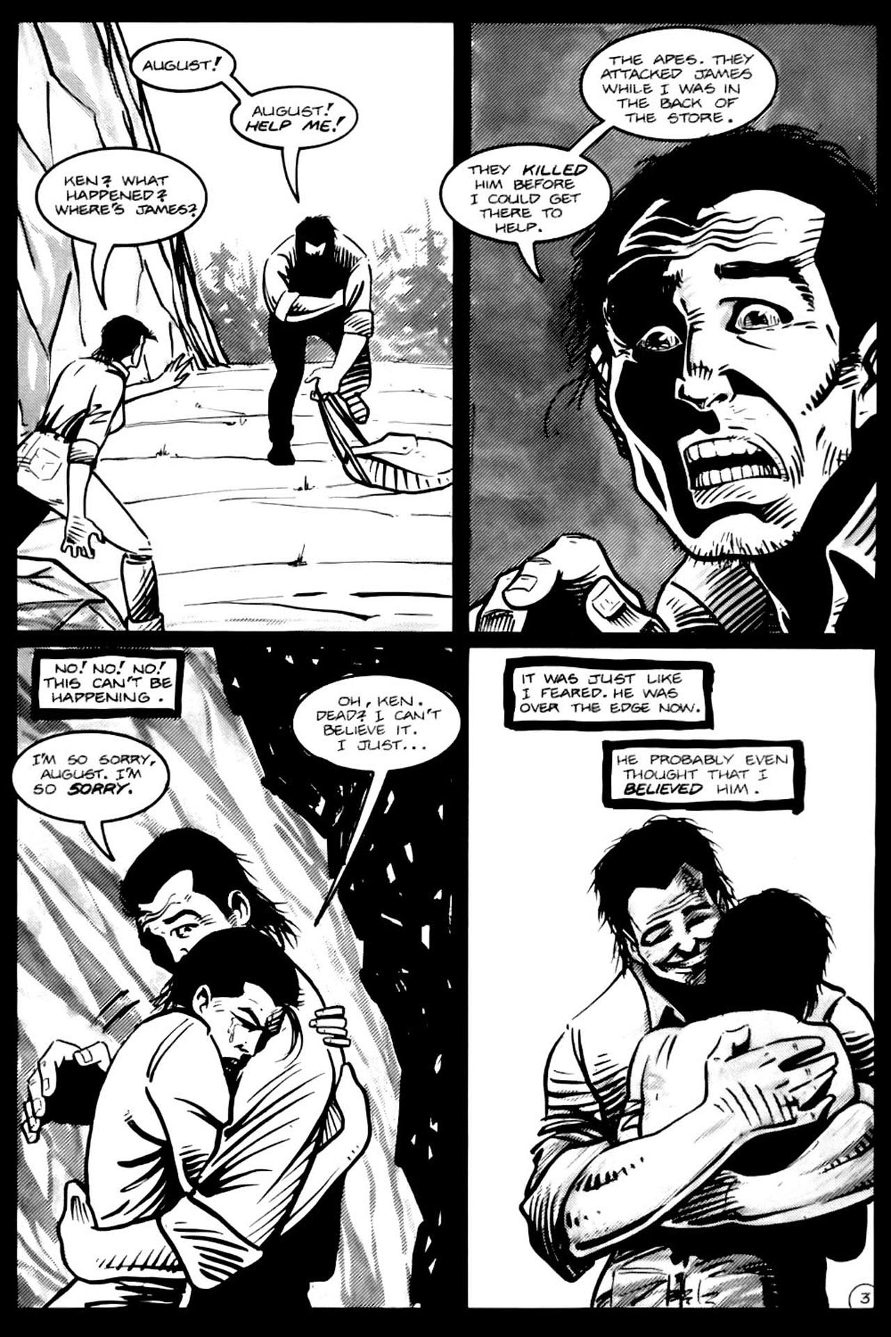 Read online Planet of the Apes (1990) comic -  Issue #17 - 5