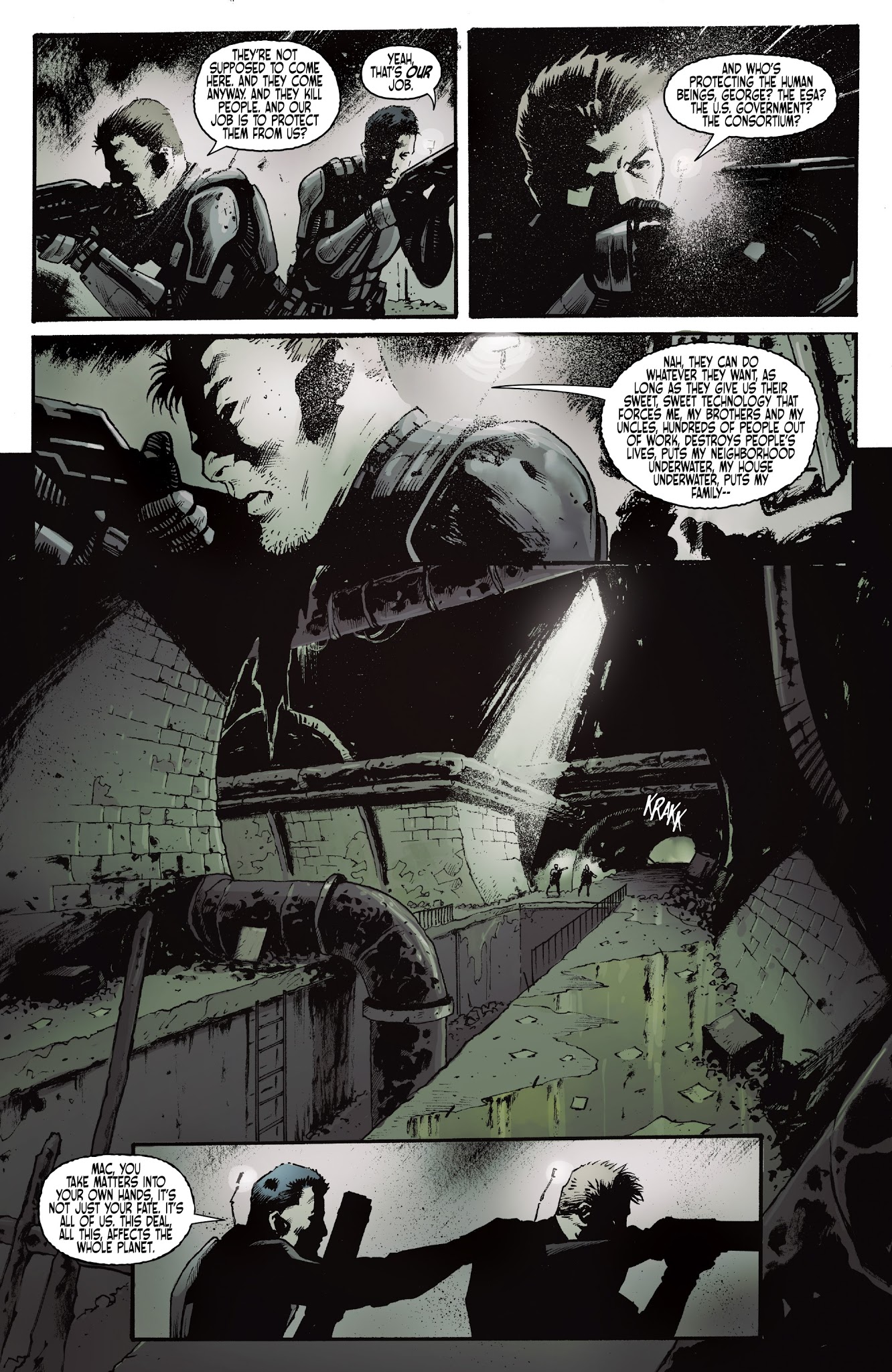 Read online Port of Earth comic -  Issue #2 - 13