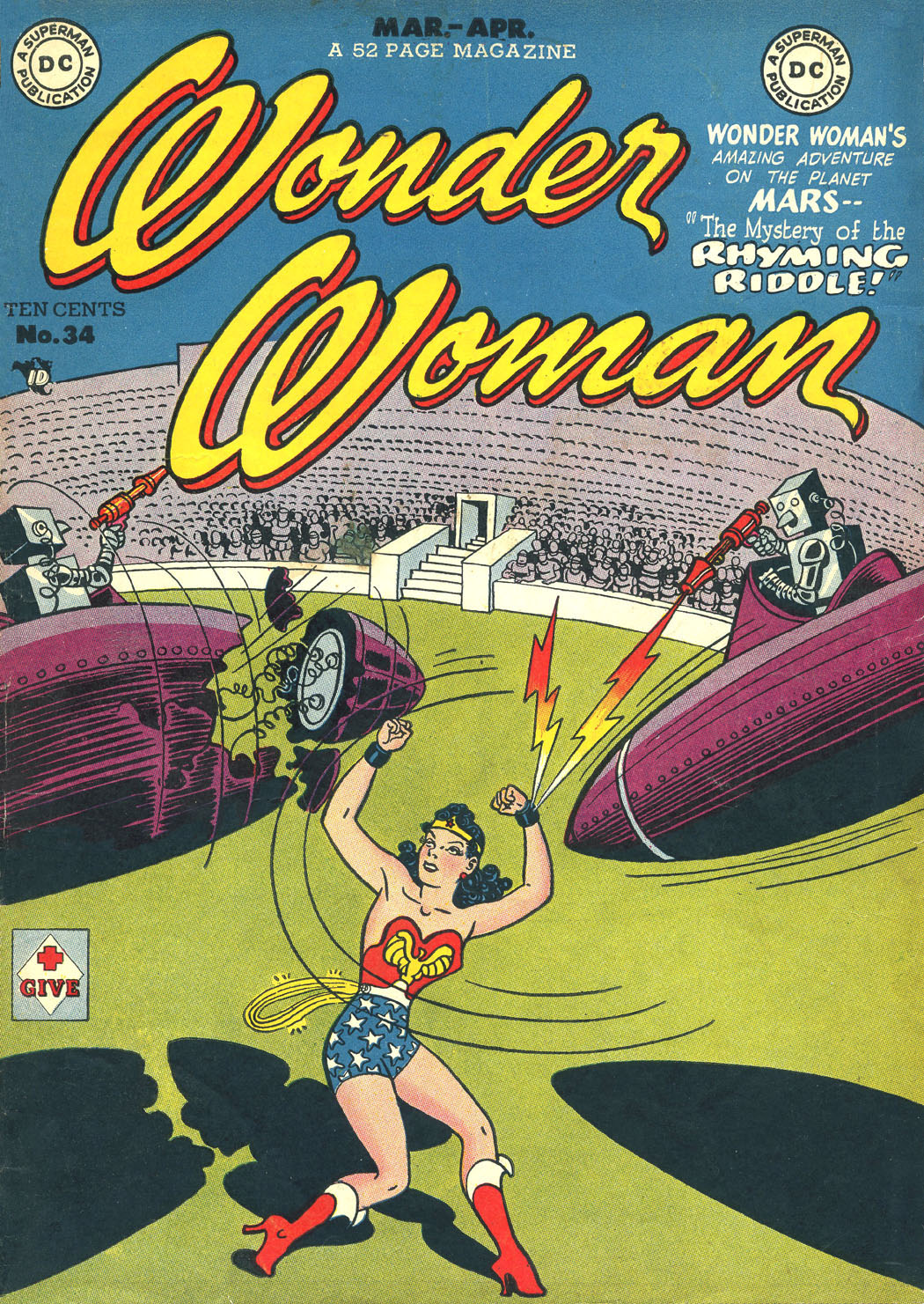 Read online Wonder Woman (1942) comic -  Issue #34 - 1