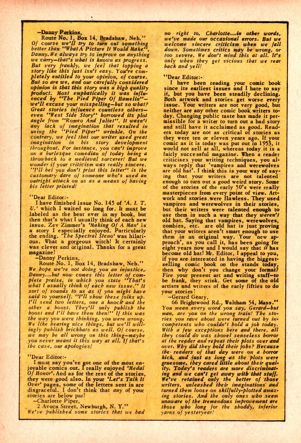 Read online Adventures Into The Unknown comic -  Issue #154 - 20