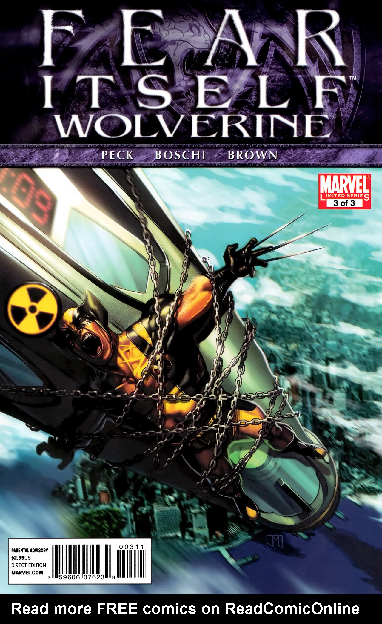 Read online Fear Itself: Wolverine comic -  Issue #3 - 1