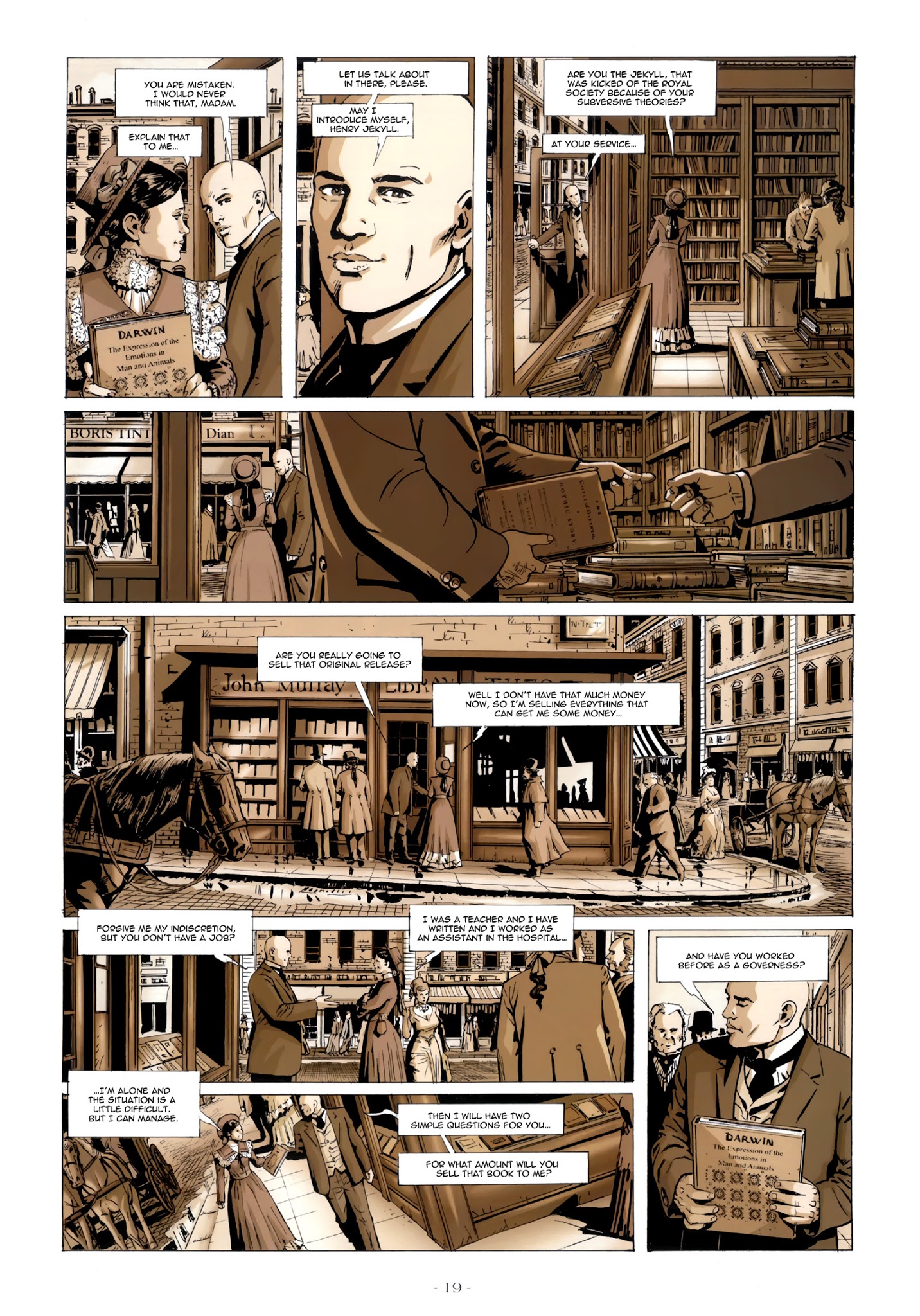 Read online Mister Hyde contre Frankenstein comic -  Issue #1 - 20