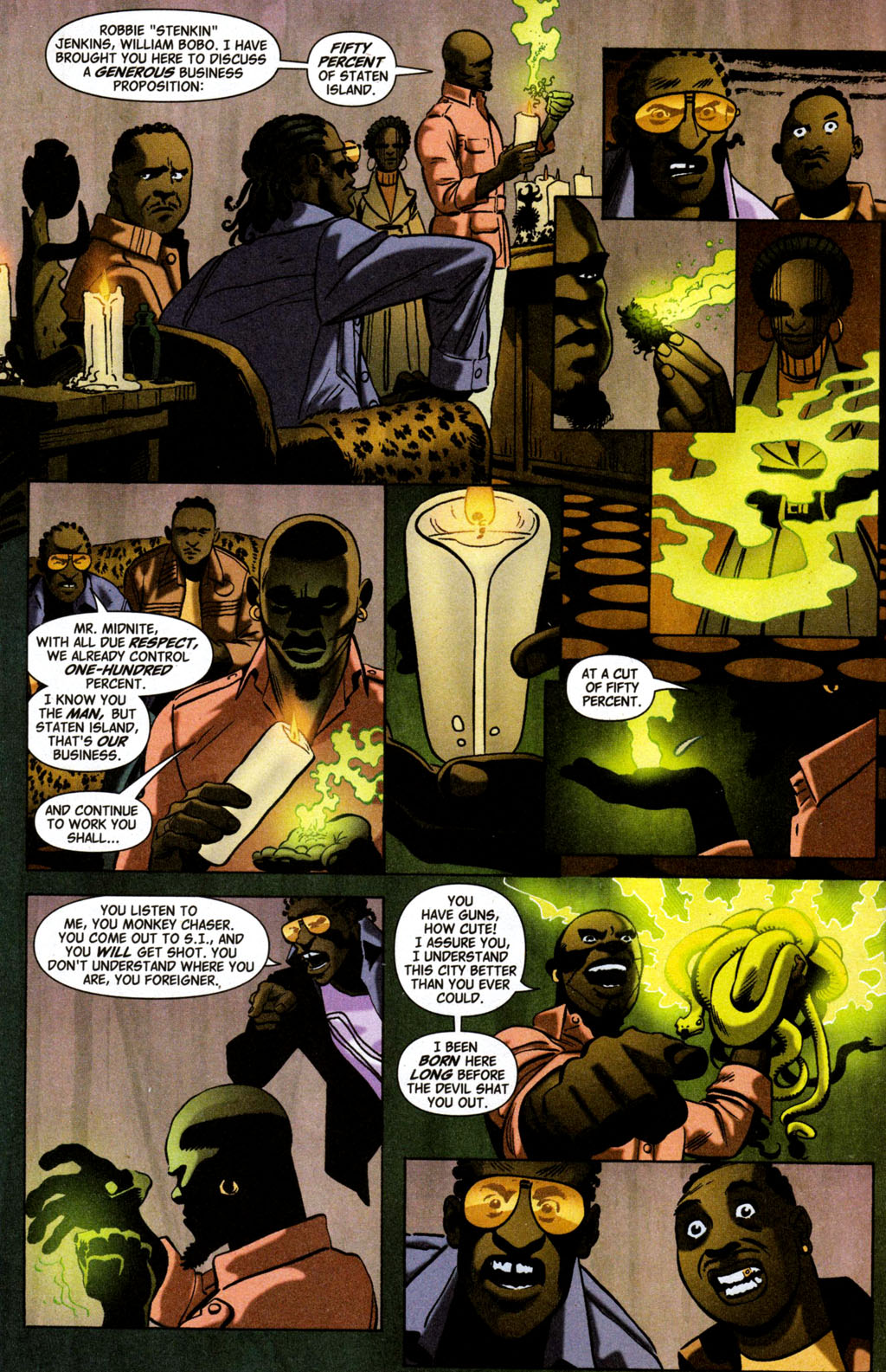 Read online John Constantine - Hellblazer Special: Papa Midnite comic -  Issue #1 - 6