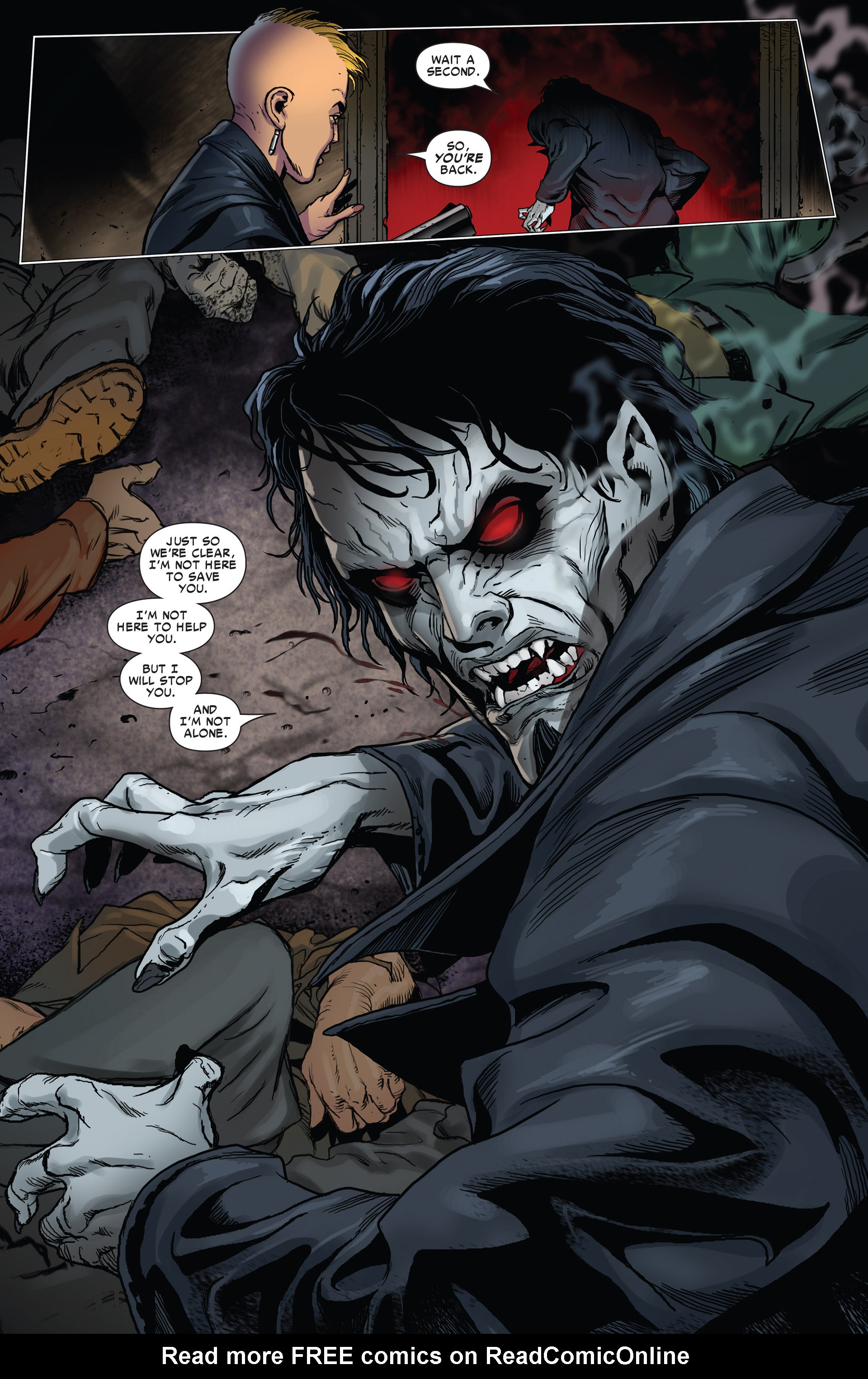 Read online Morbius: The Living Vampire comic -  Issue #5 - 7