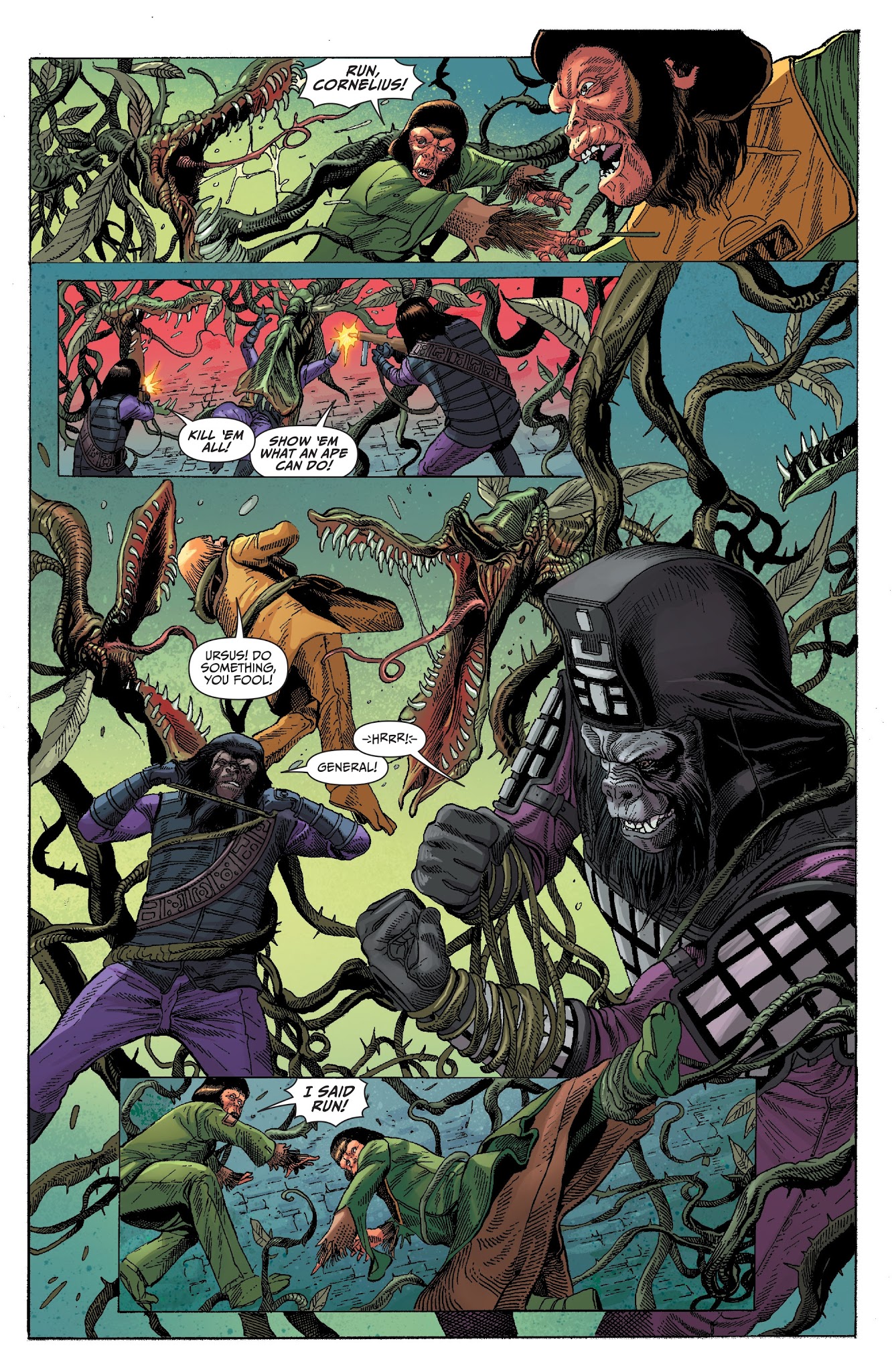 Read online Kong on the Planet of the Apes comic -  Issue #2 - 6
