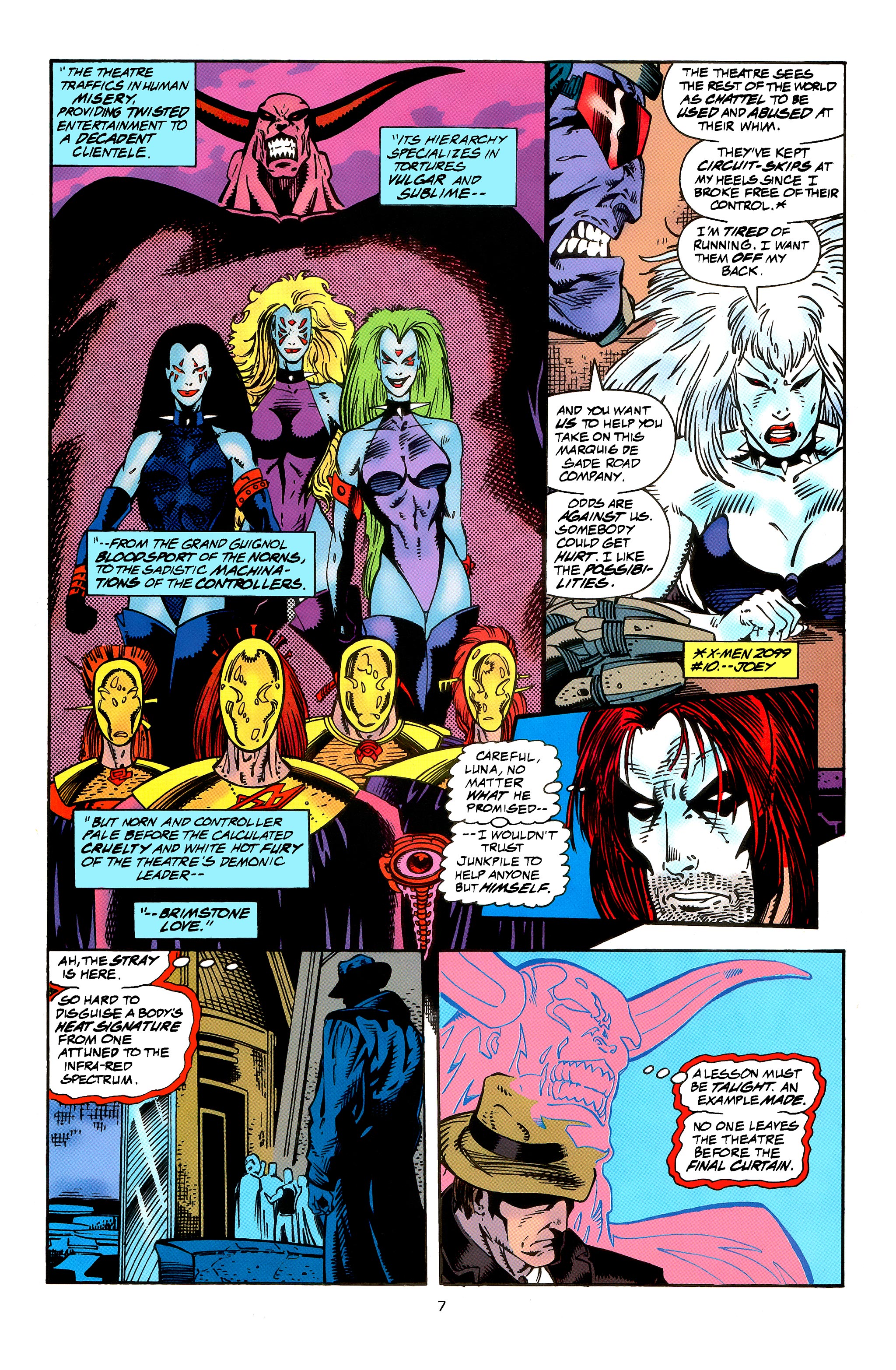 Read online X-Men 2099 comic -  Issue #12 - 7