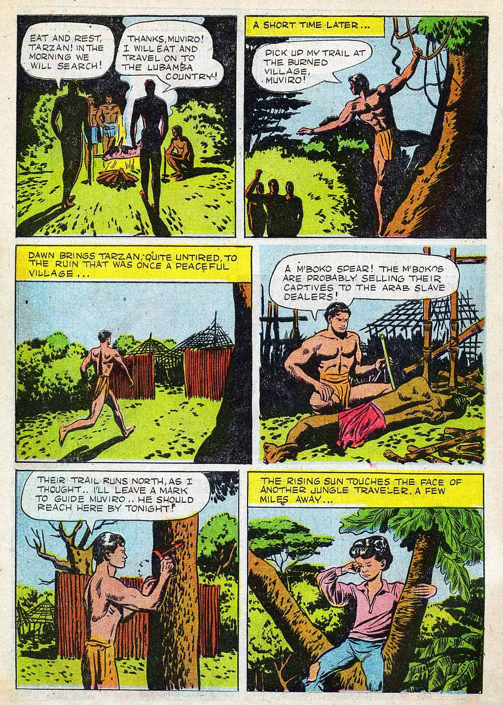 Read online Tarzan (1948) comic -  Issue #2 - 6