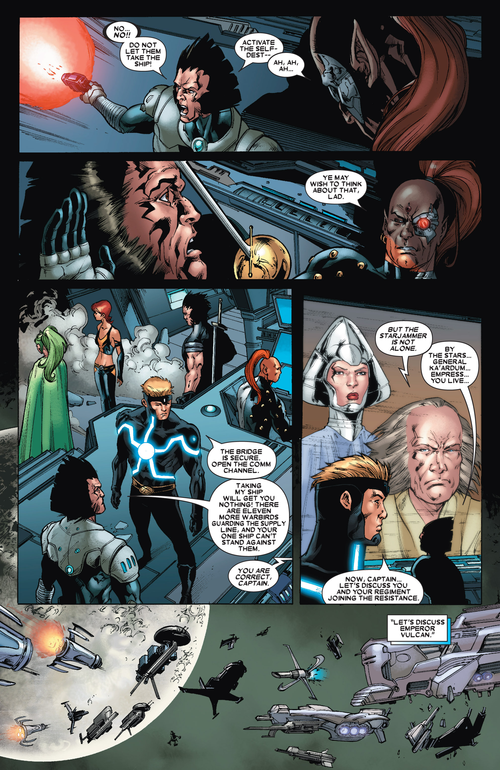 Read online X-Men: Emperor Vulcan comic -  Issue #1 - 7
