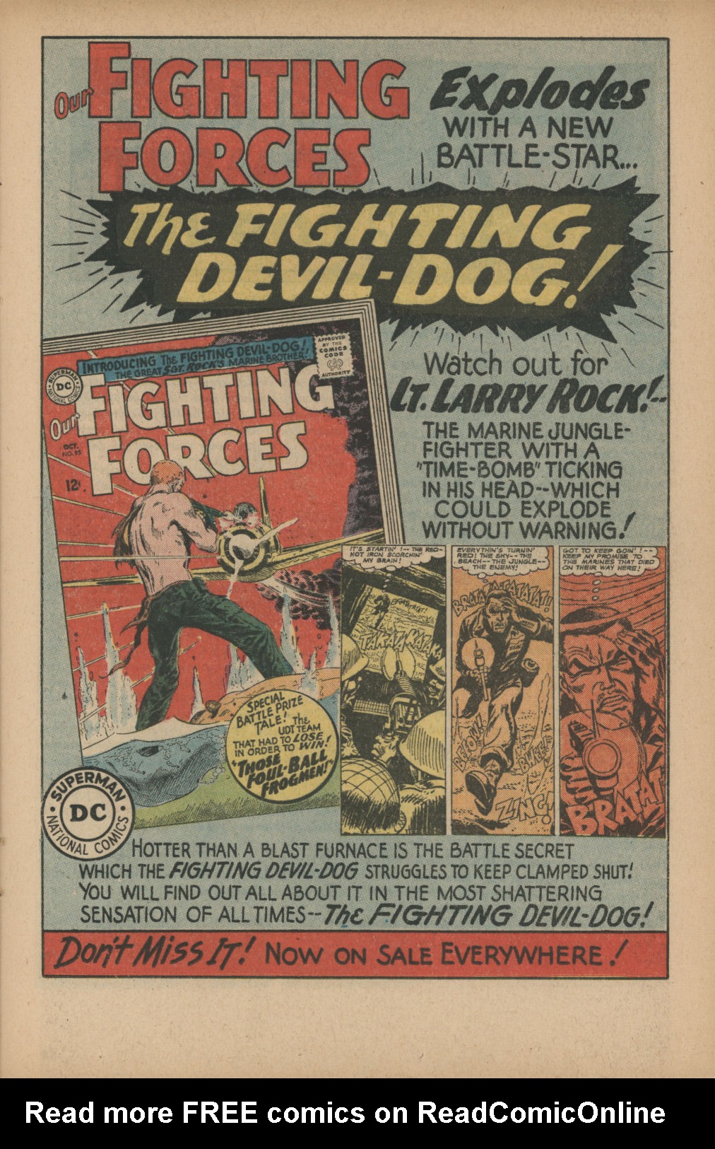 Read online G.I. Combat (1952) comic -  Issue #114 - 21