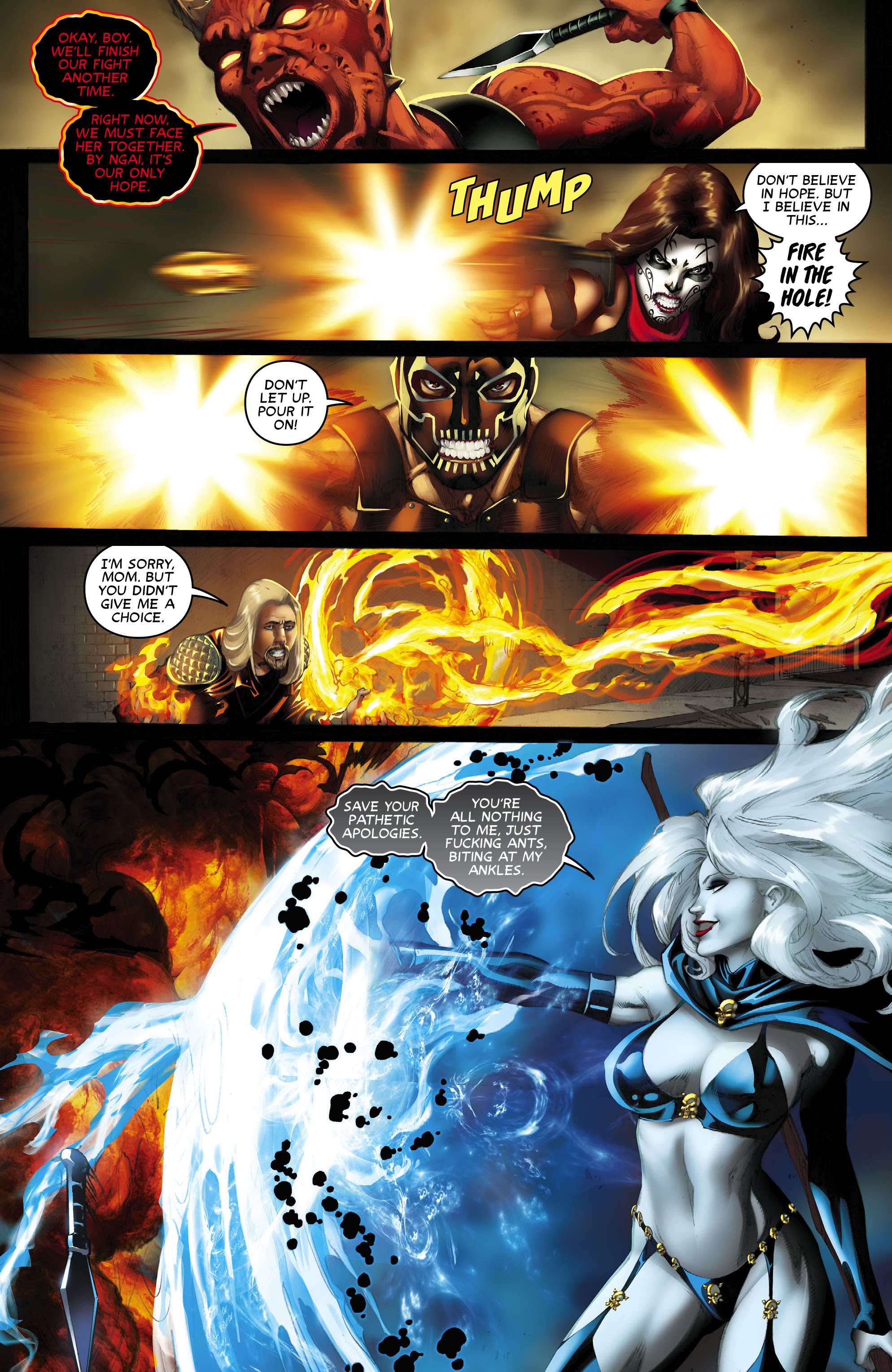 Read online Lady Death: Treacherous Infamy comic -  Issue # Full - 39