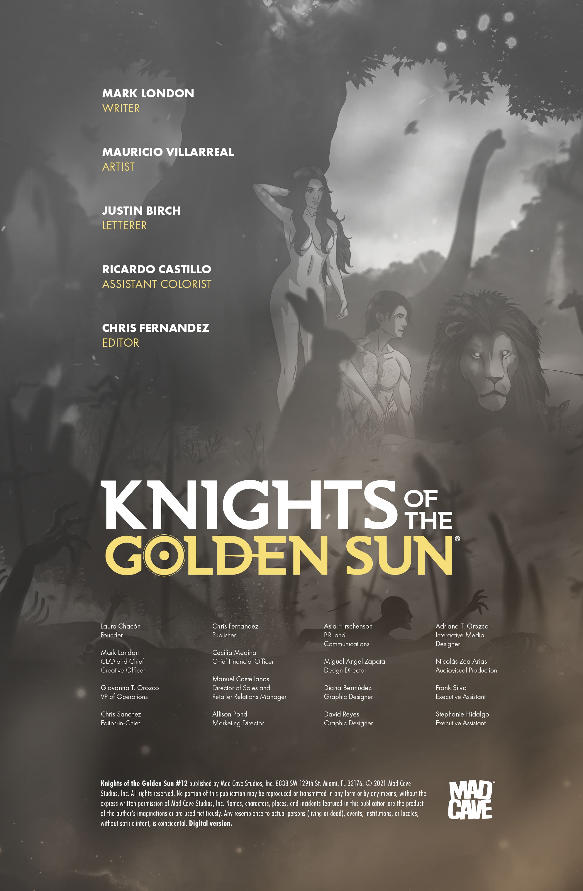 Read online Knights of the Golden Sun comic -  Issue #12 - 2