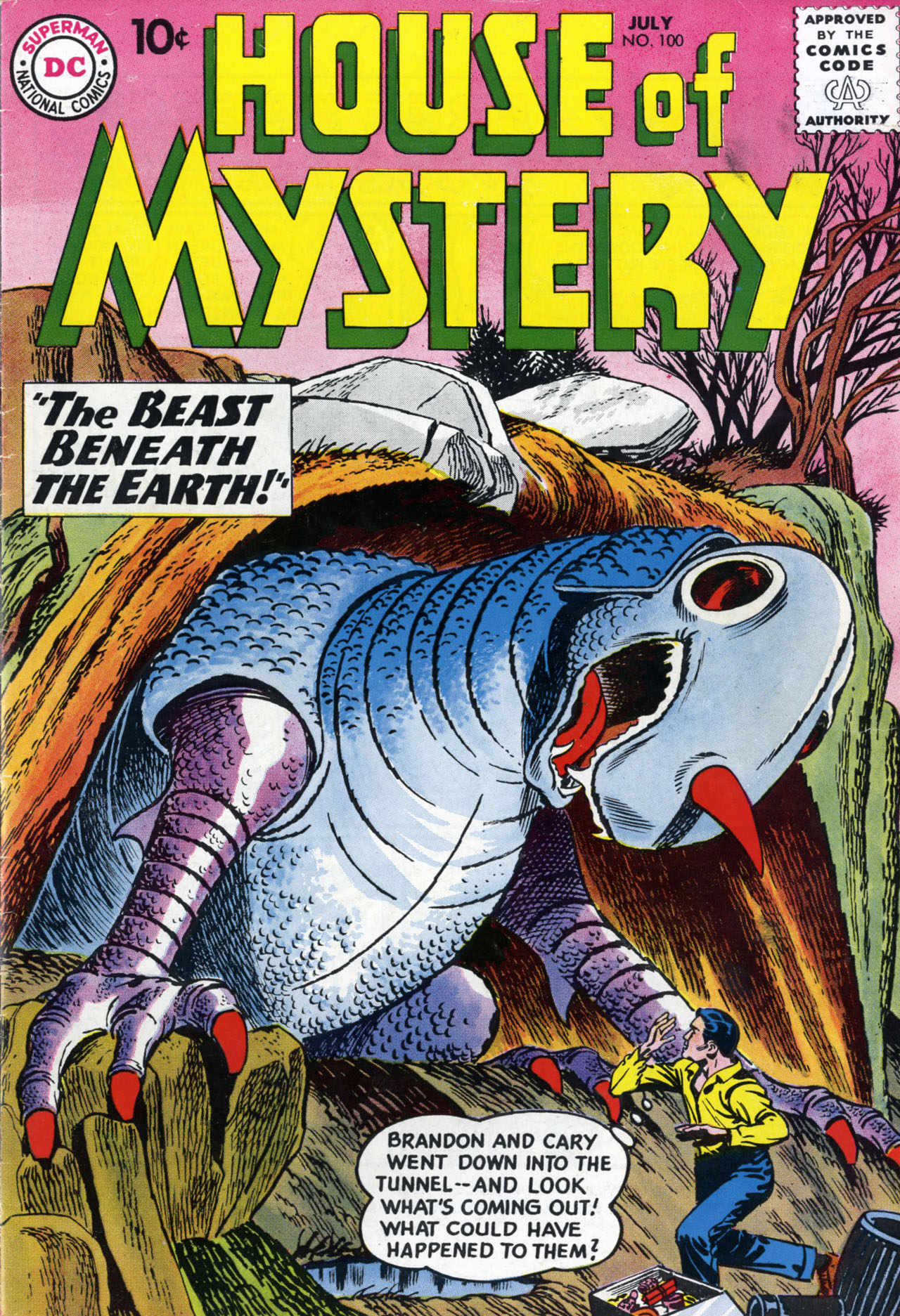 Read online House of Mystery (1951) comic -  Issue #100 - 1