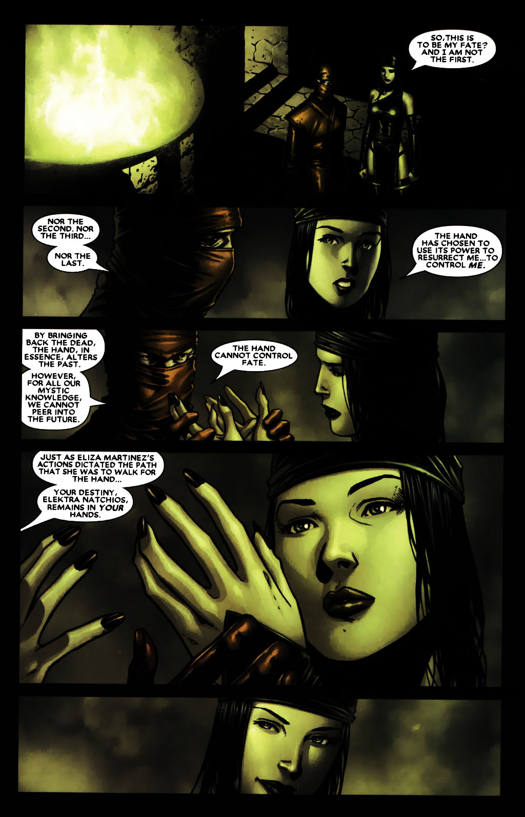 Read online Elektra: The Hand comic -  Issue #5 - 20