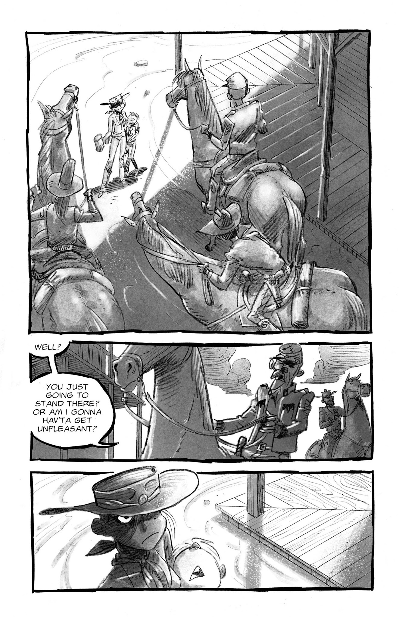Read online Bikini Cowboy comic -  Issue # TPB - 33