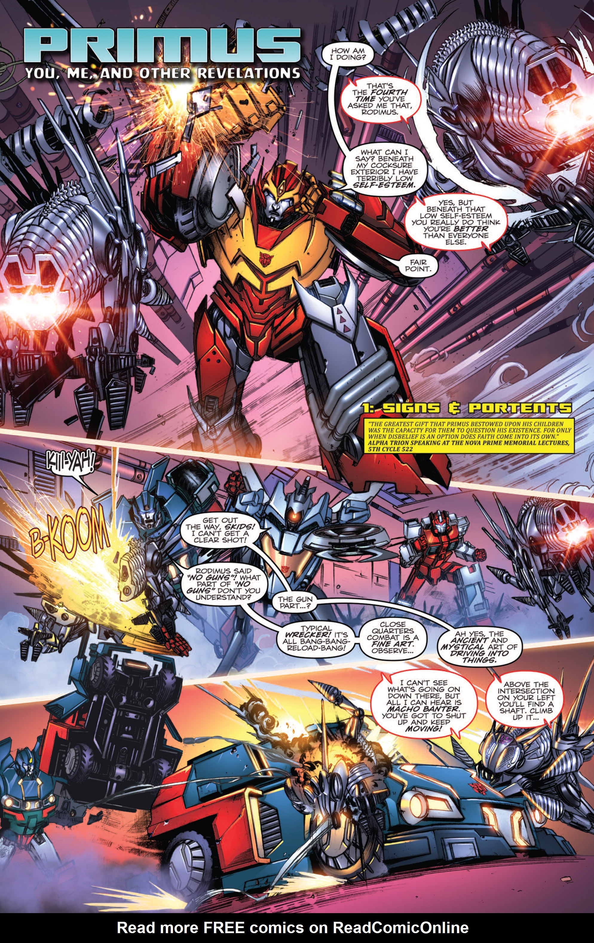 Read online The Transformers: More Than Meets The Eye comic -  Issue # Annual 2012 - 4