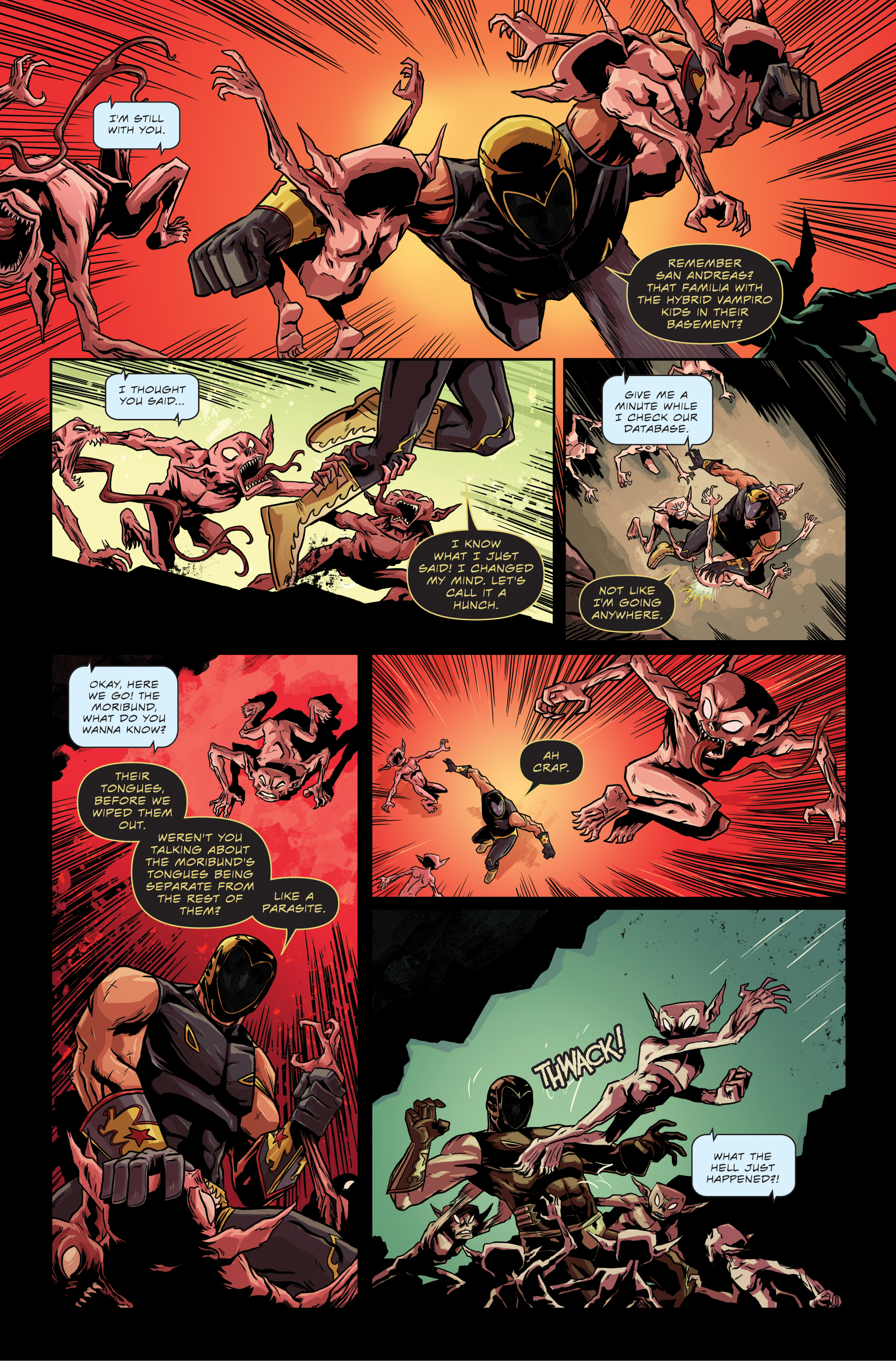 Read online Masked Republic Luchaverse: Tinieblas Jr comic -  Issue # Full - 8